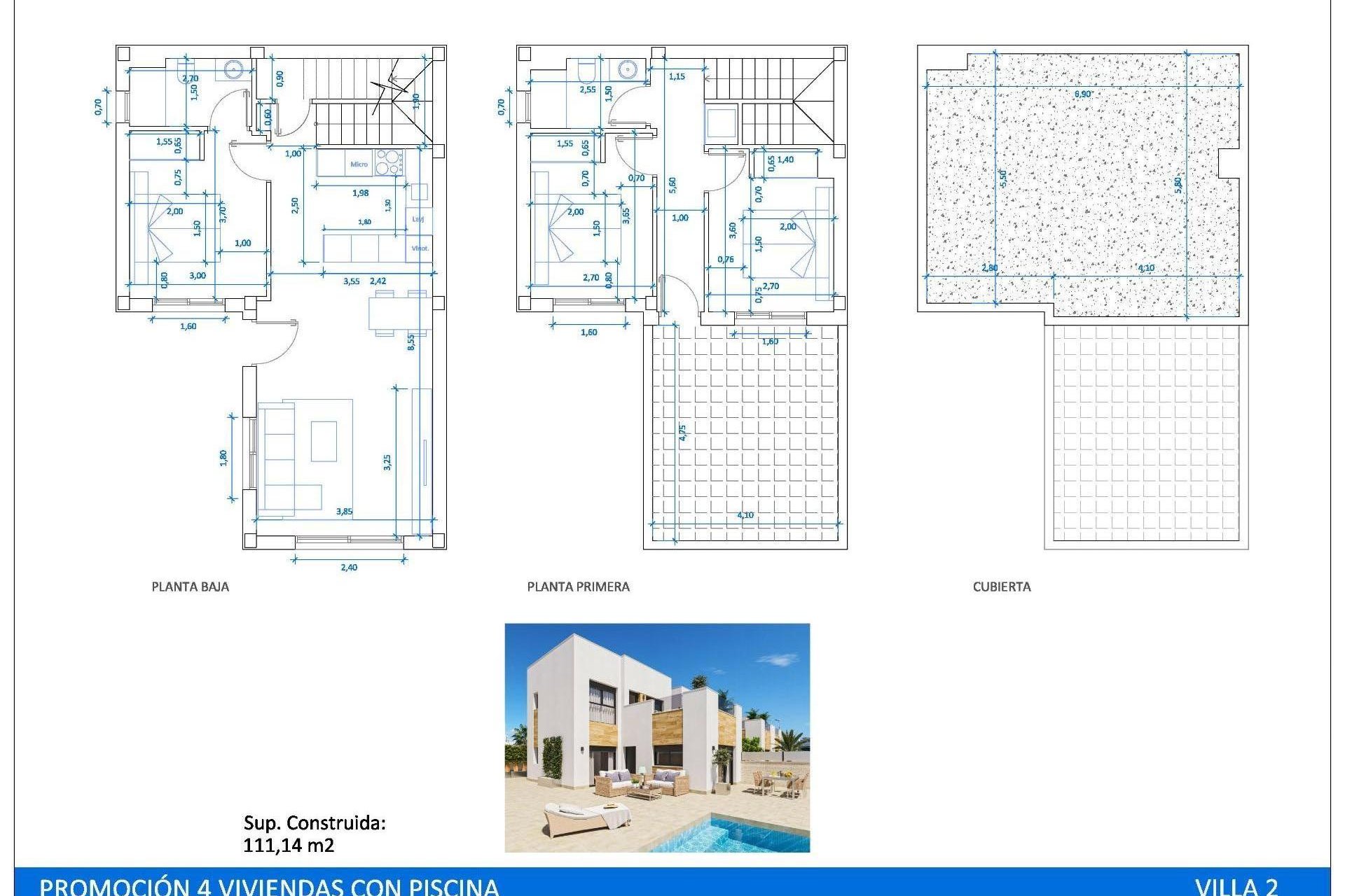 New Build - Semi-detached Villa - Benijofar
