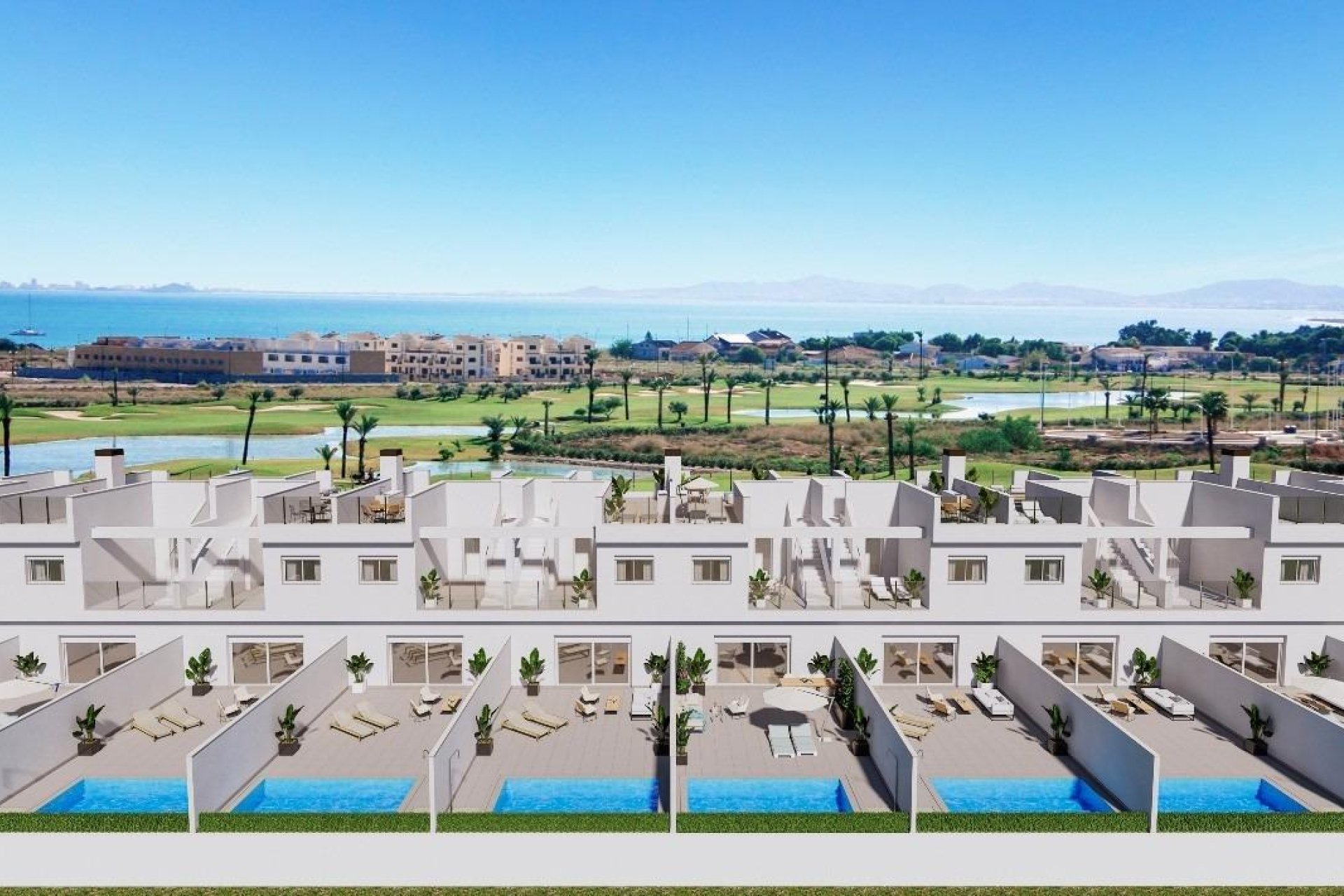 New Build - Semi-detached Villa - Los Alcázares - Serena Golf