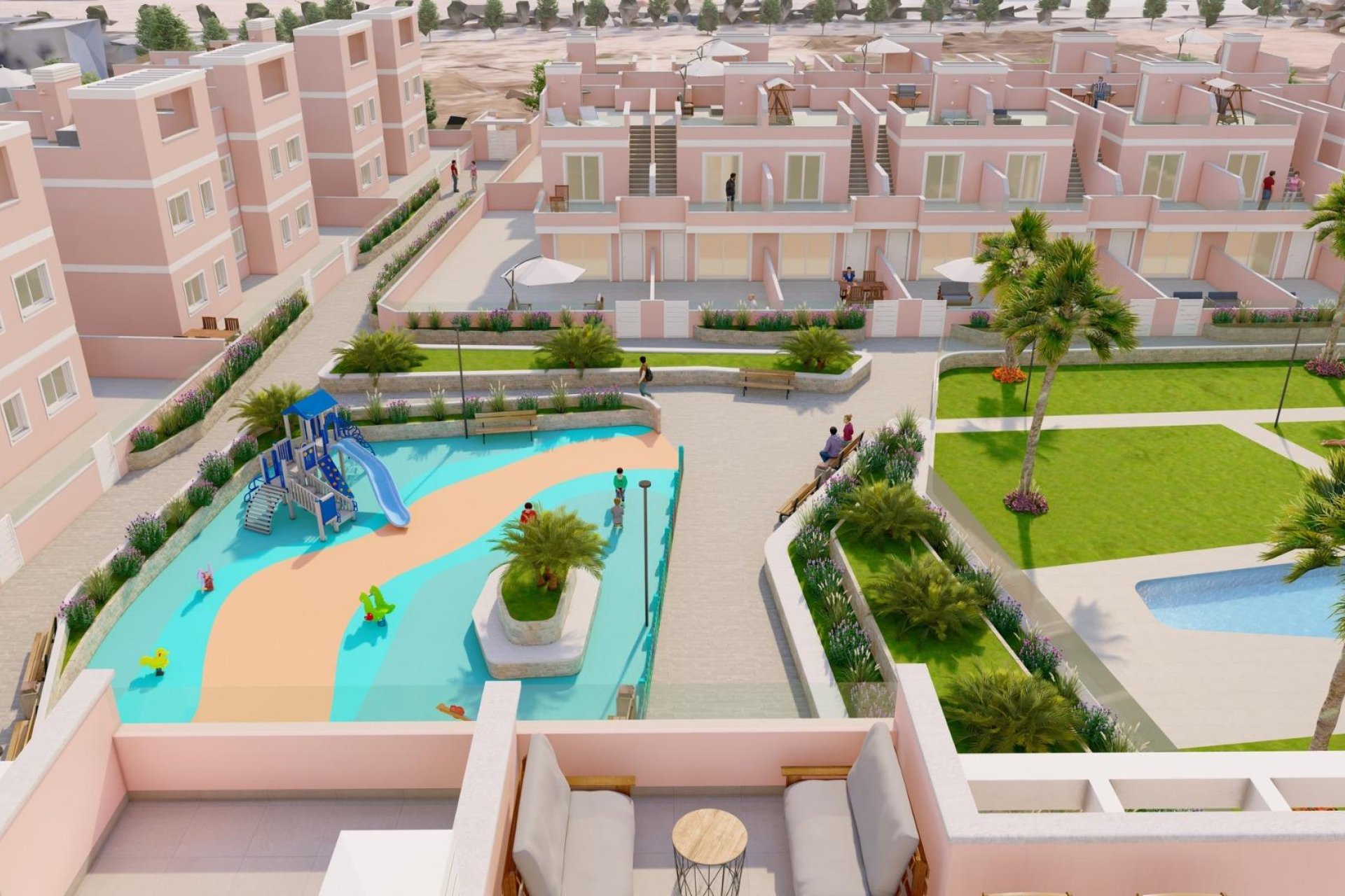 New Build - Semi-detached Villa - Pilar de la Horadada