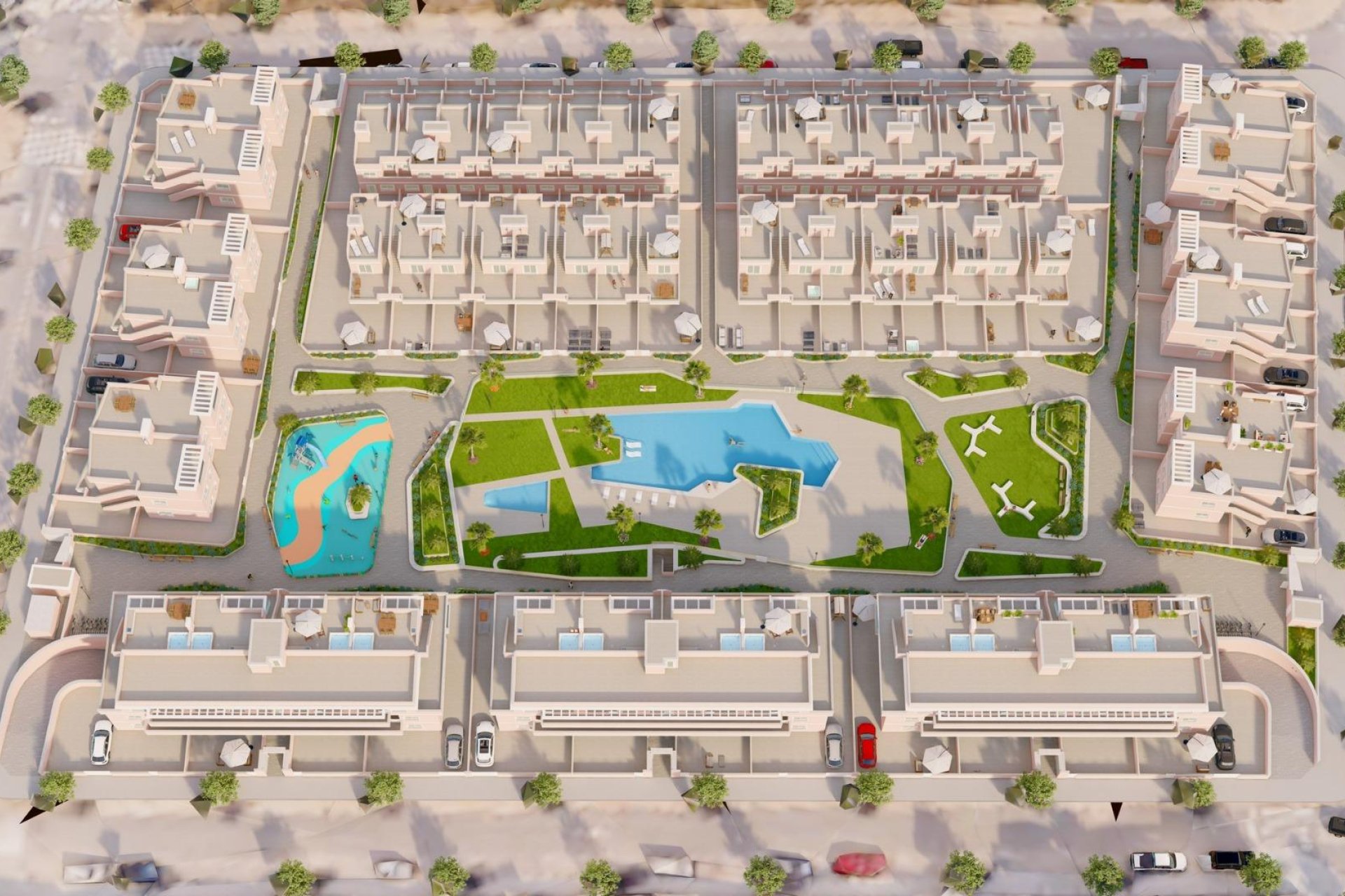 New Build - Semi-detached Villa - Pilar de la Horadada