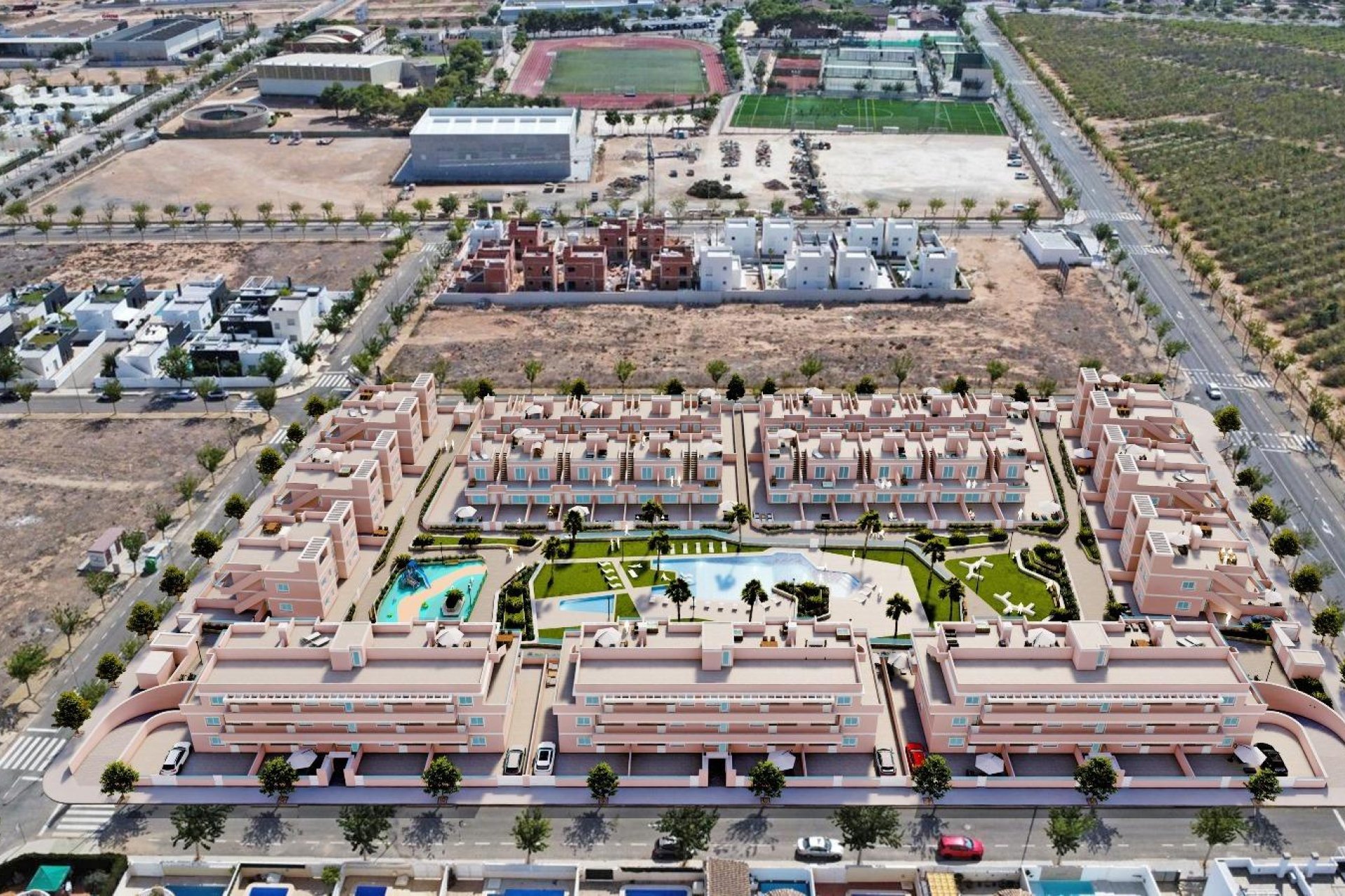 New Build - Semi-detached Villa - Pilar de la Horadada