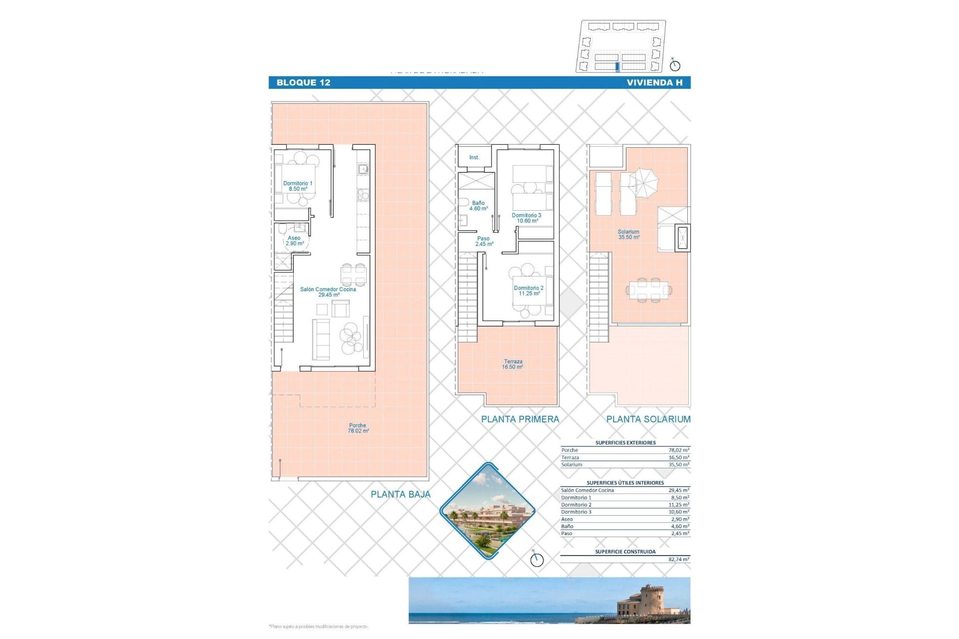 New Build - Semi-detached Villa - Pilar de la Horadada