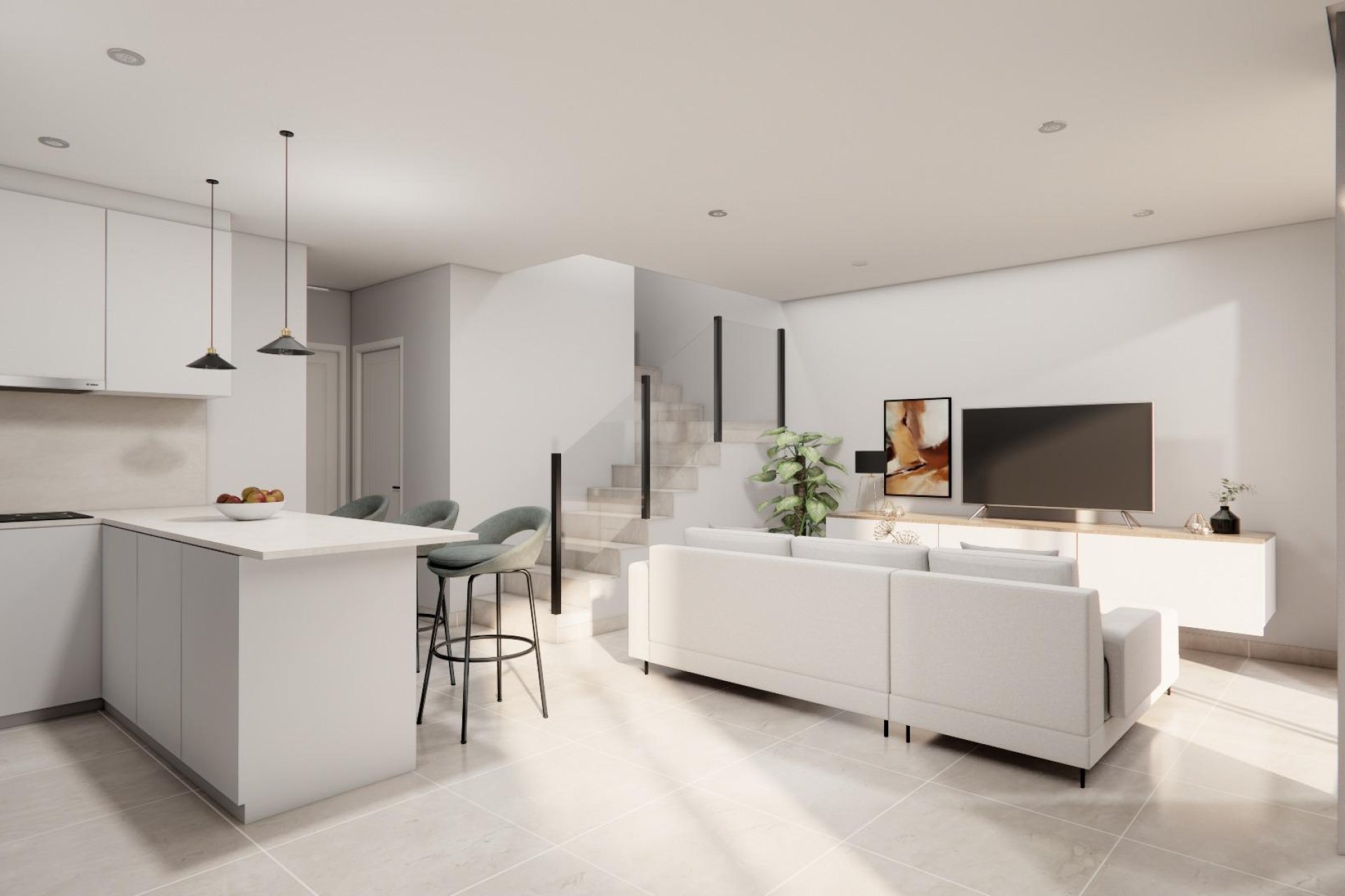 New Build - Semi-detached Villa - Rojales - Pueblo