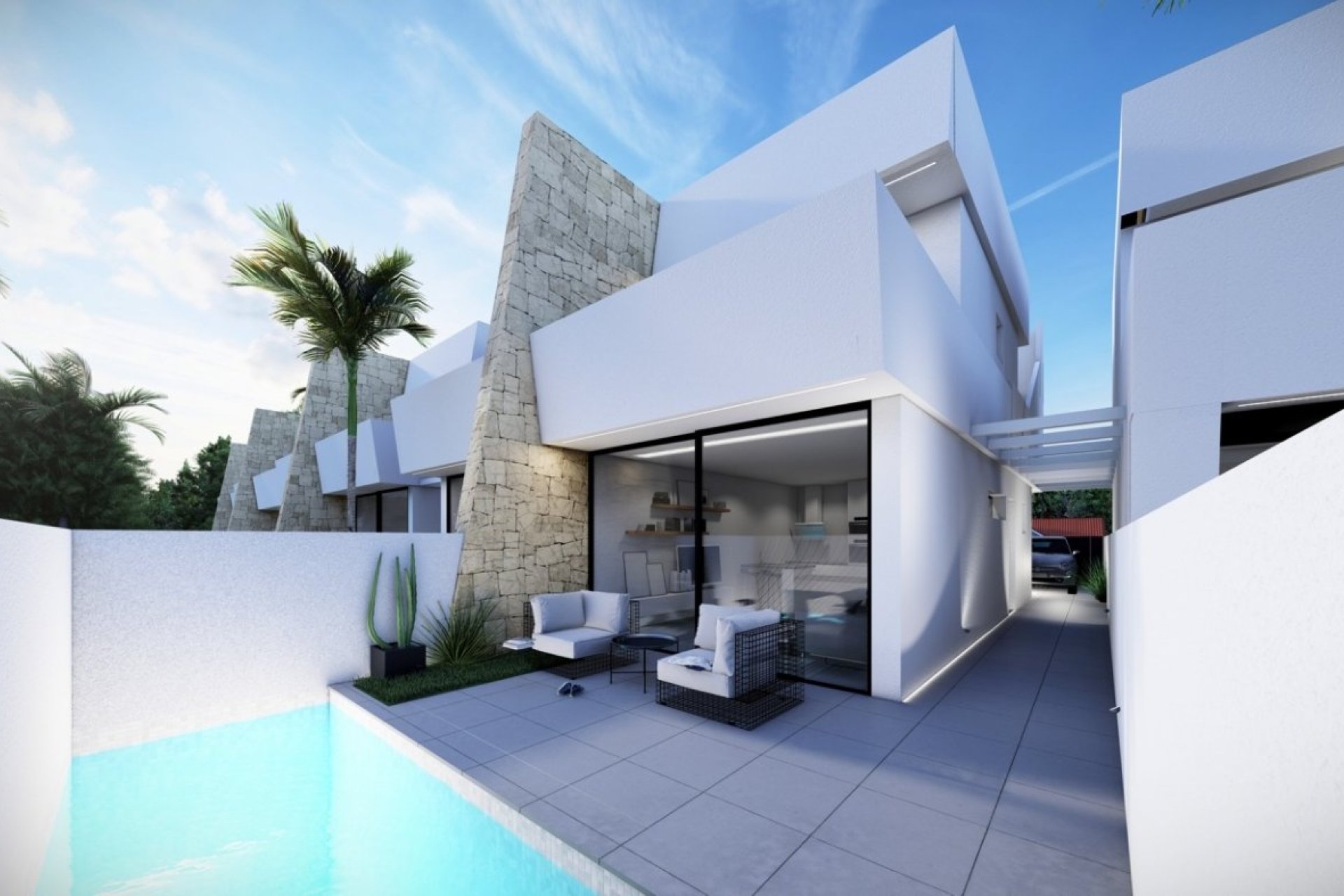 New Build - Semi-detached Villa - San Javier
