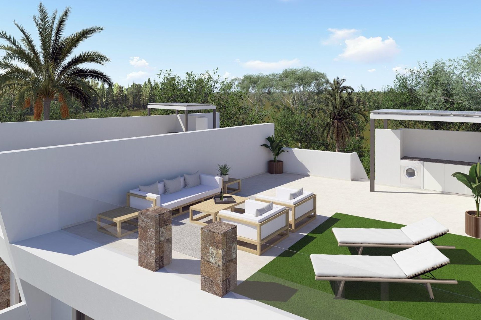 New Build - Semi-detached Villa - Torre Pacheco - El Alba