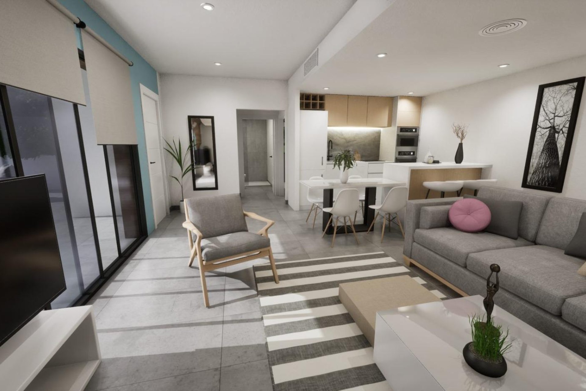 New Build - Semi-detached Villa - Torre Pacheco - pueblo