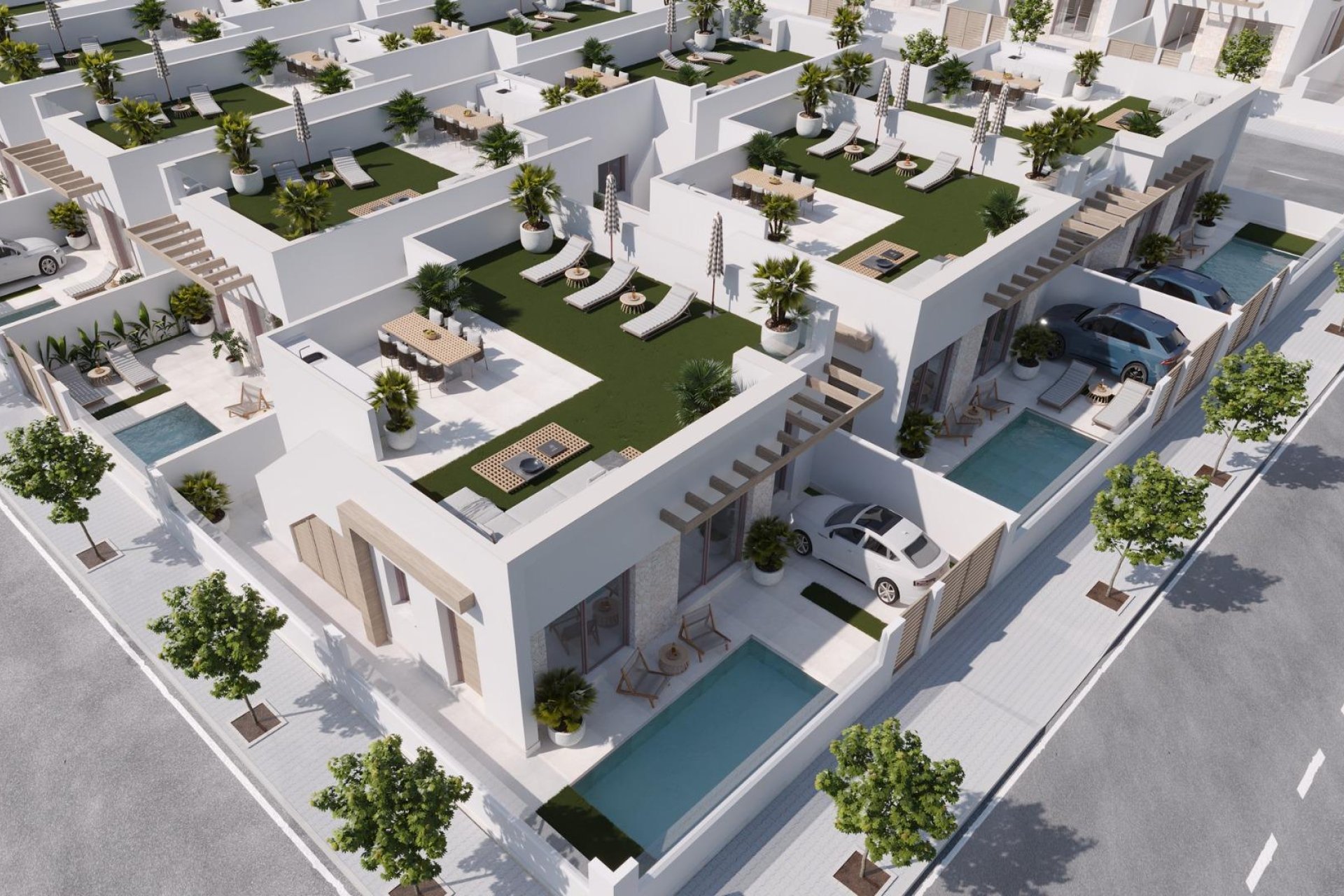 New Build - Semi-detached Villa - Torre Pacheco