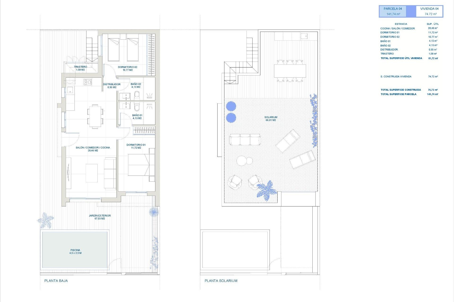 New Build - Semi-detached Villa - Torre Pacheco