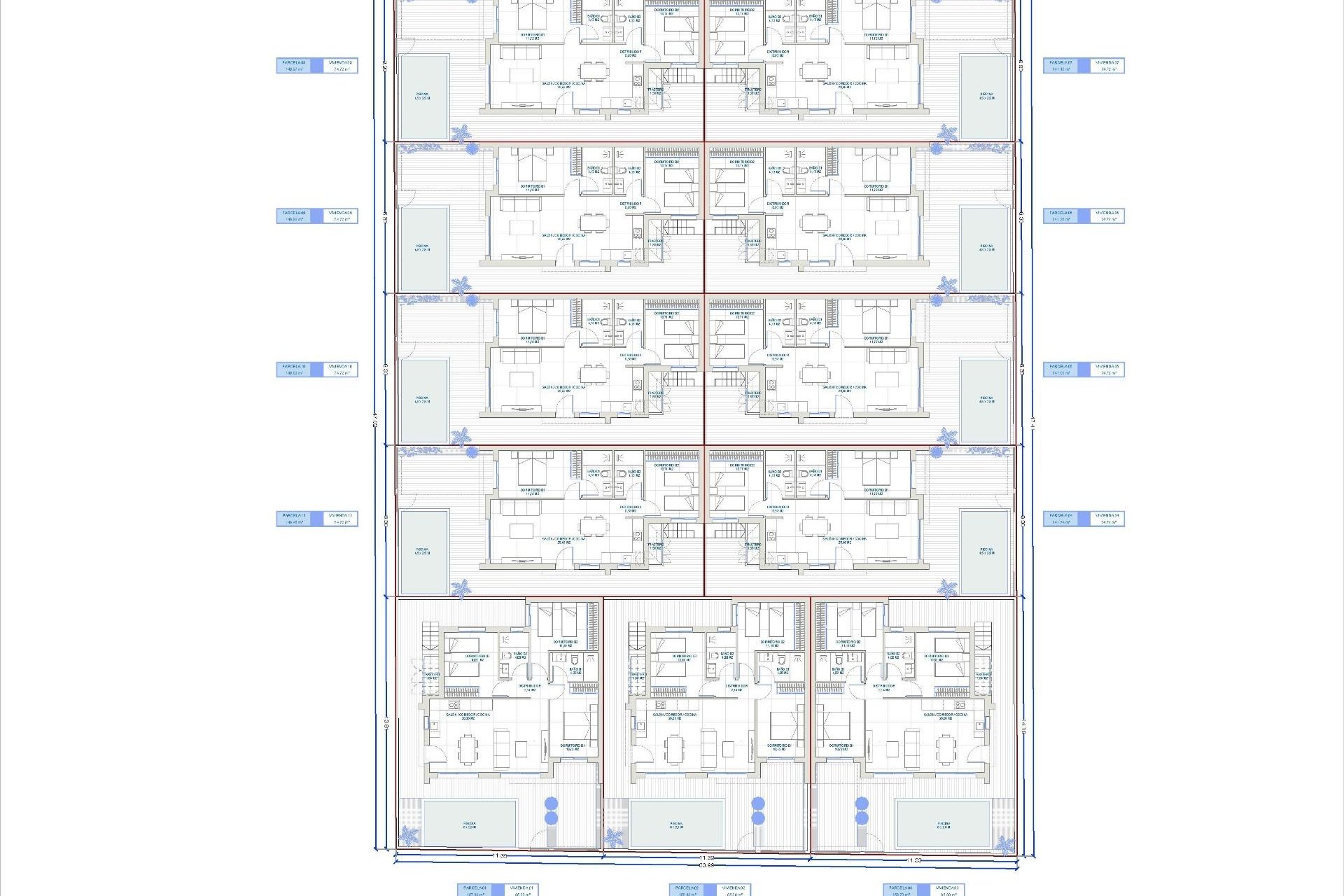 New Build - Semi-detached Villa - Torre Pacheco