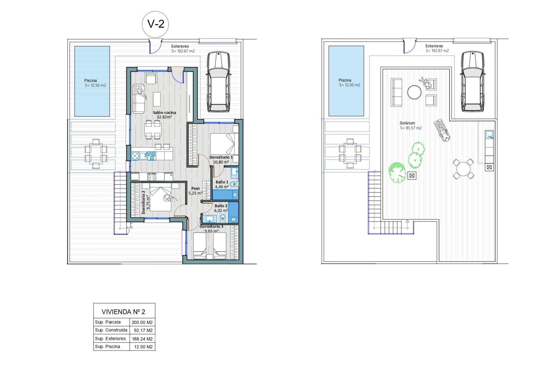 New Build - Semi-detached Villa - Torre Pacheco