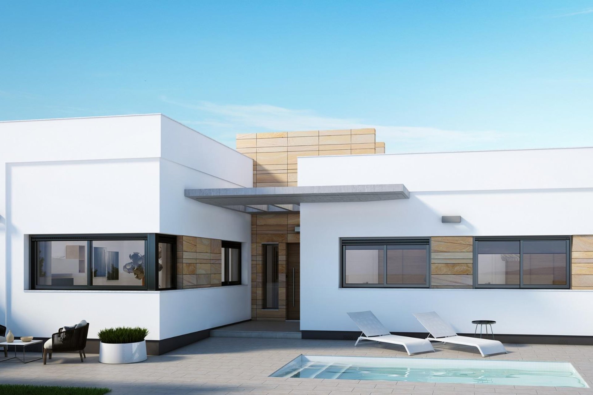 New Build - Semi-detached Villa - Torre Pacheco