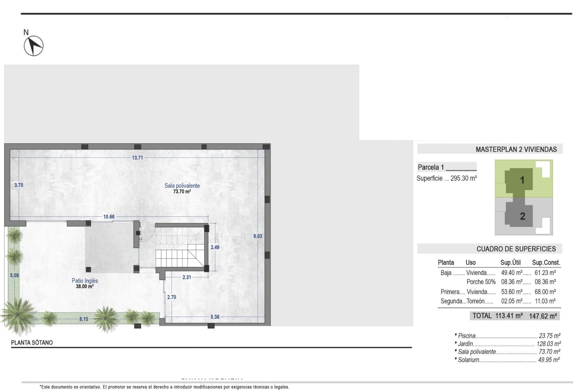 New Build - Semi-detached Villa - Torre Pacheco