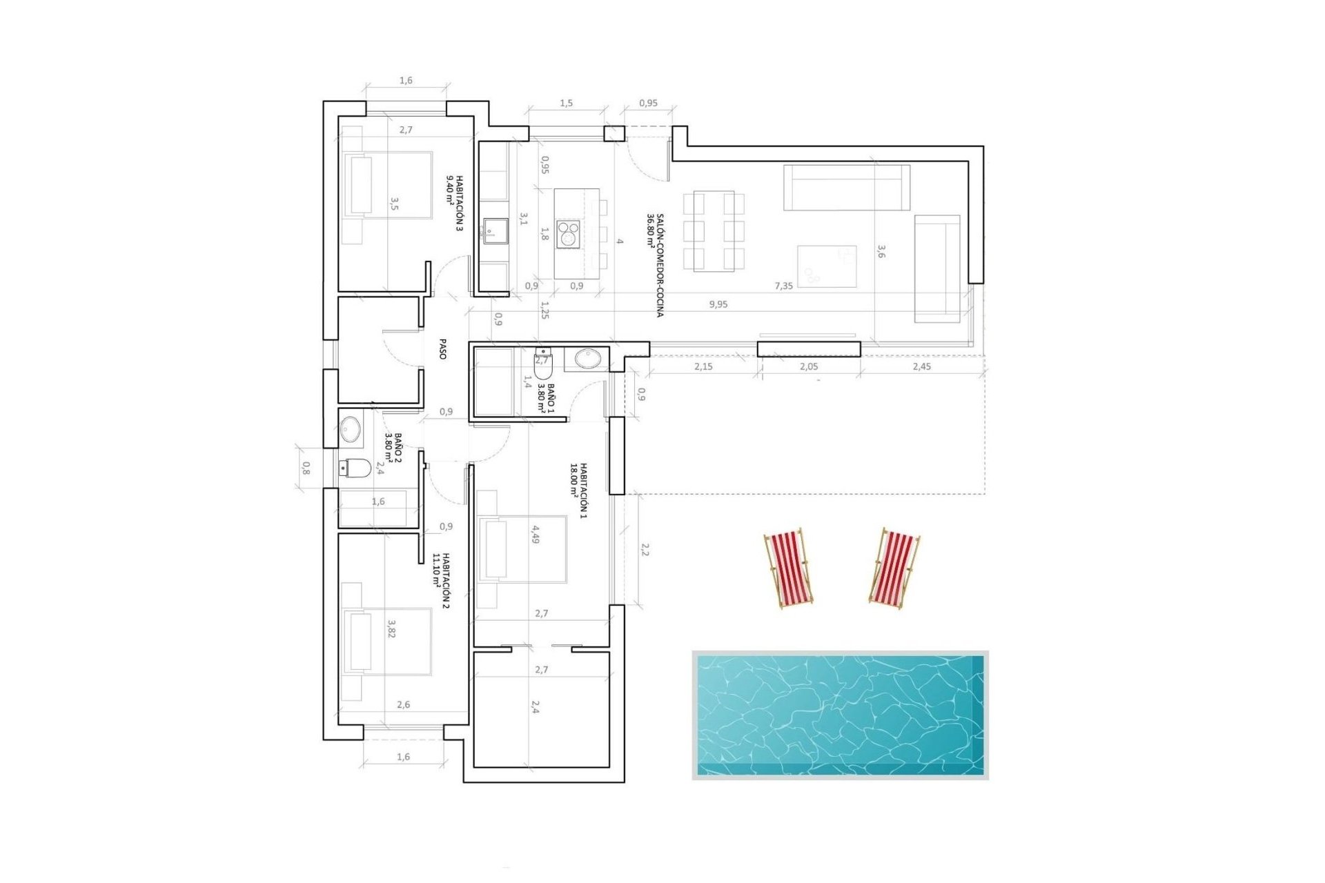 New Build - Villa - Hondón de las Nieves - Urbaniz La Montañosa