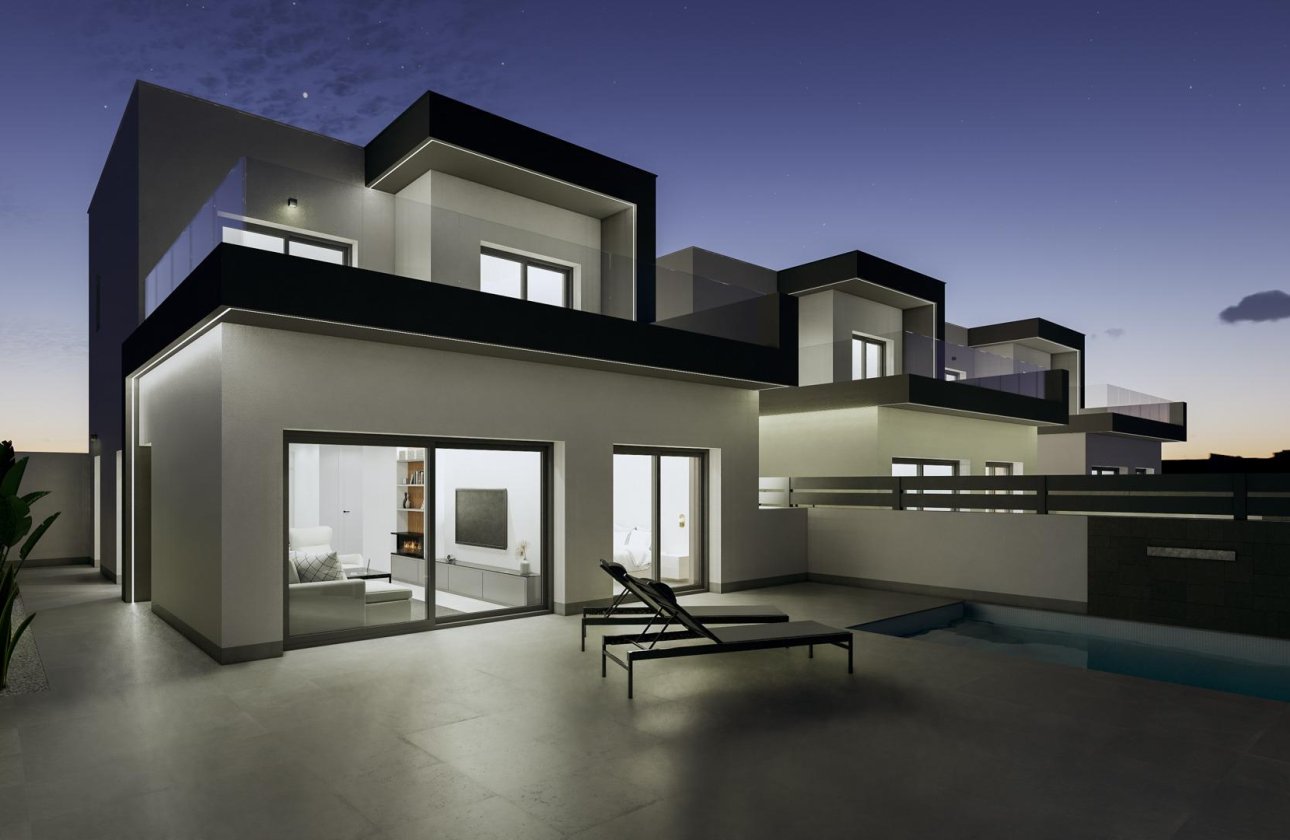 New Build - Villa / ikerházfél - Benijofar