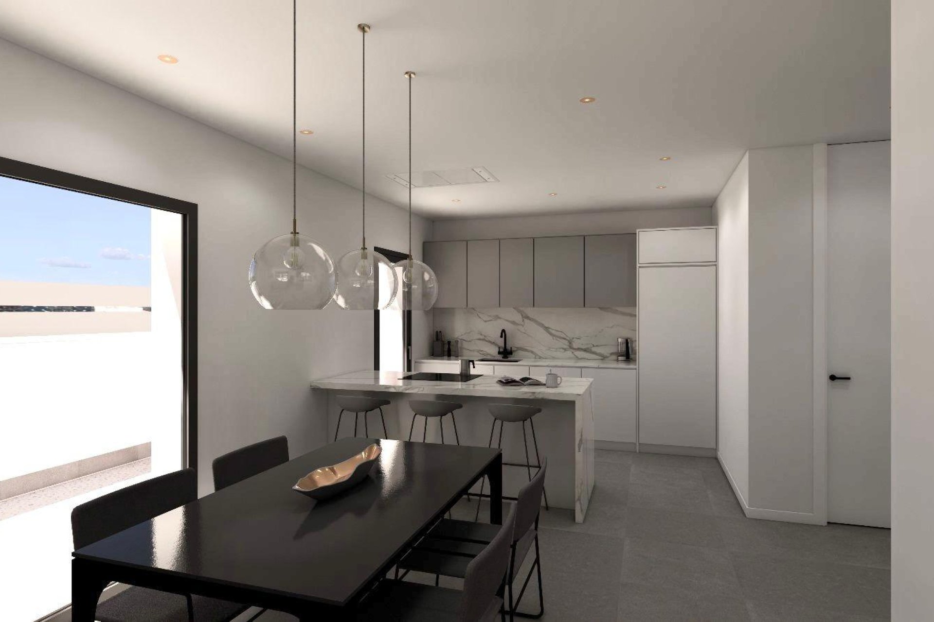 New Build - Villa / ikerházfél - Benijofar