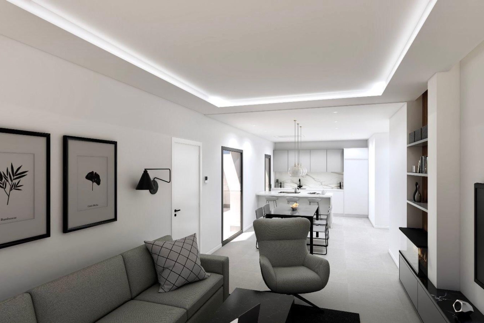 New Build - Villa / ikerházfél - Benijofar