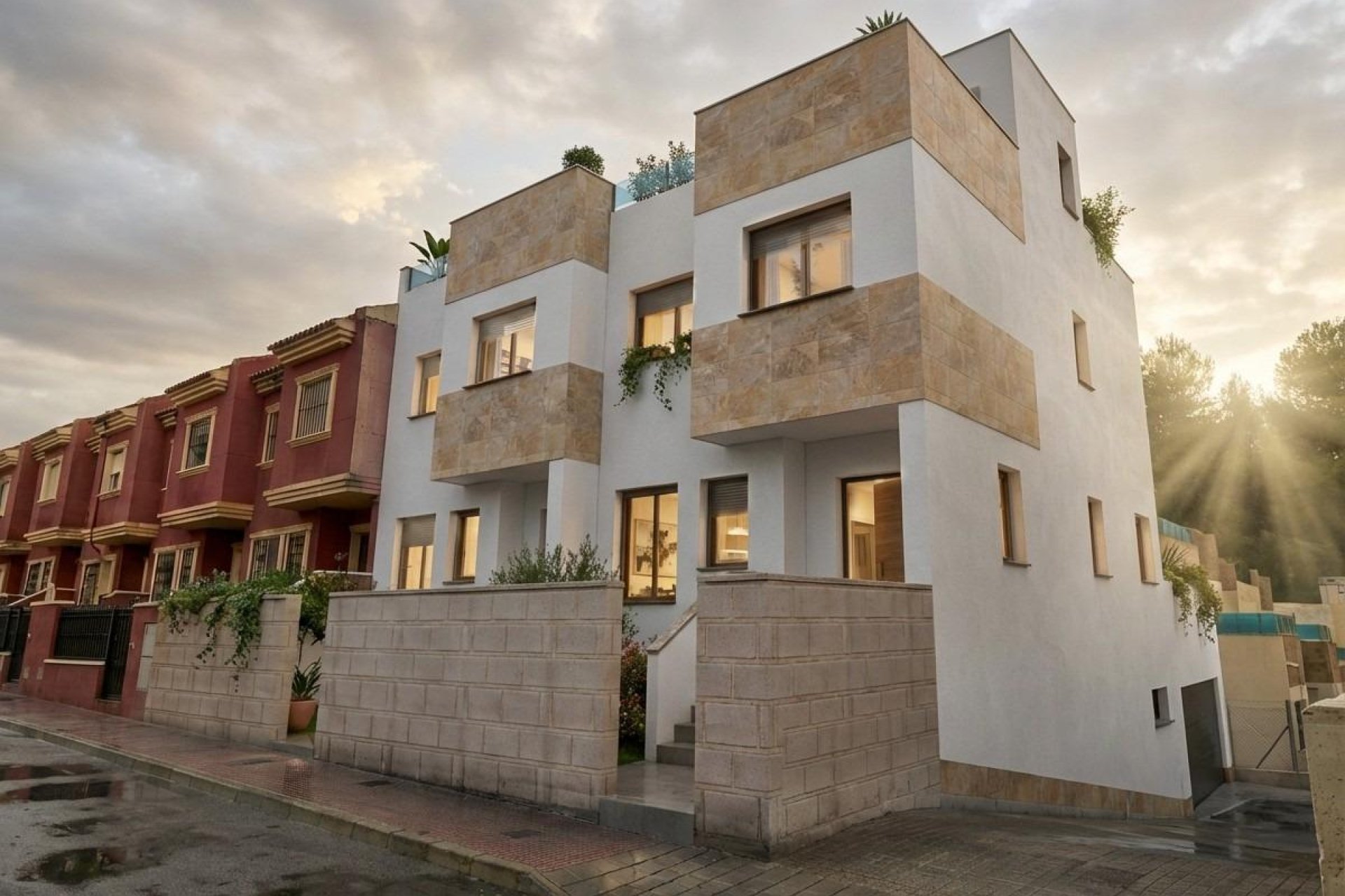 New Build - Villa / ikerházfél - Bigastro