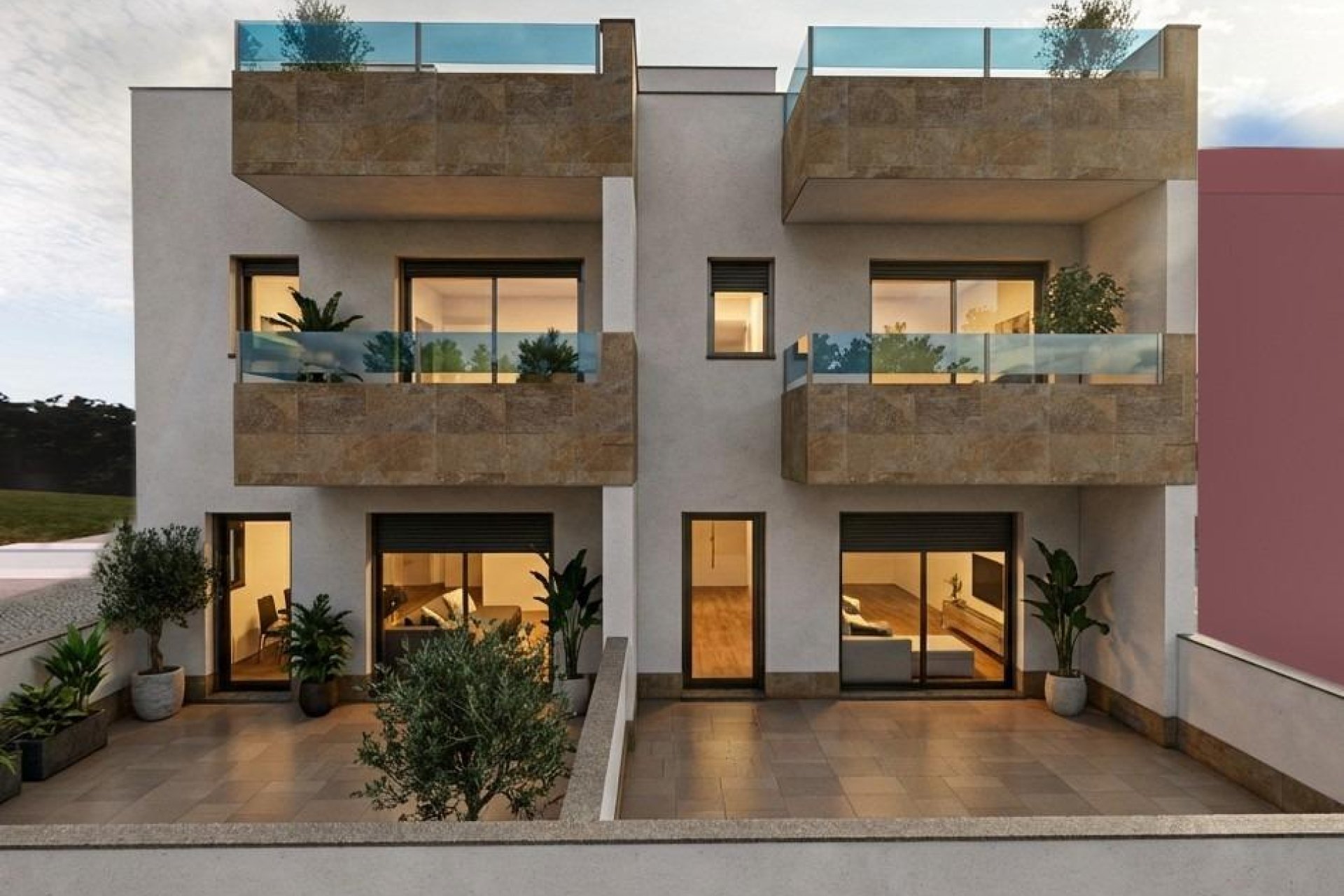 New Build - Villa / ikerházfél - Bigastro