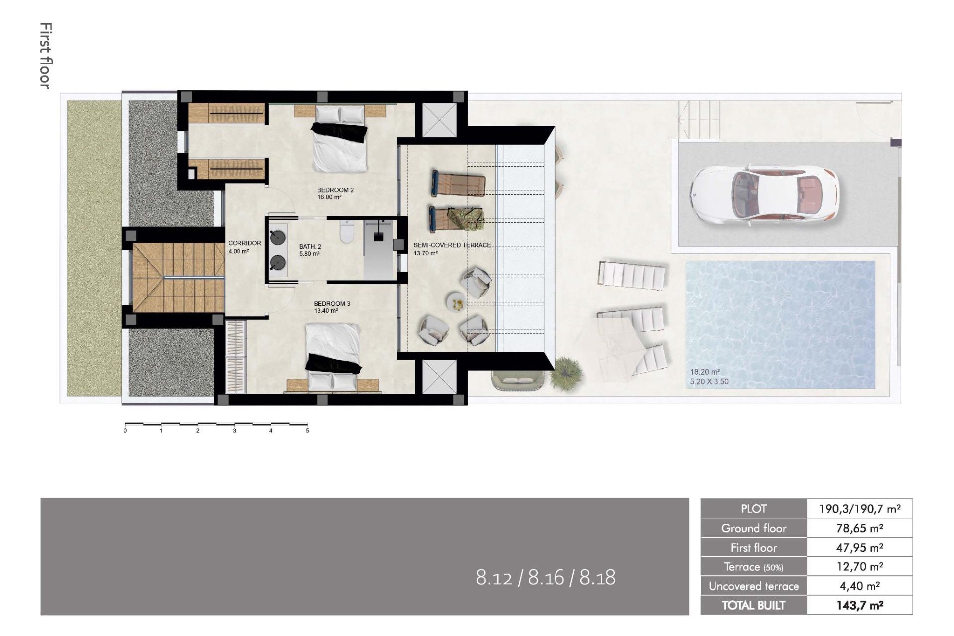 New Build - Villa / ikerházfél - Dolores - Sector 3