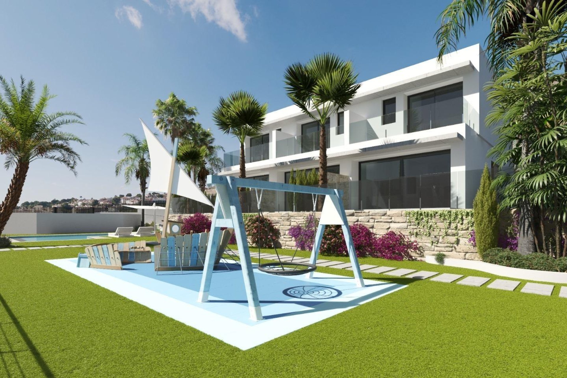 New Build - Villa / ikerházfél - Finestrat