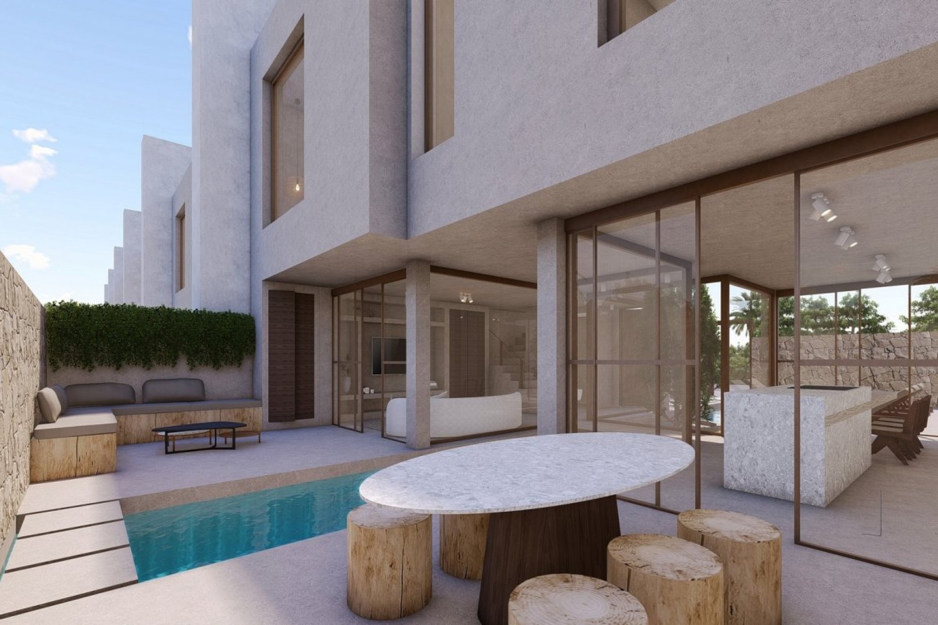 New Build - Villa / ikerházfél - Formentera del Segura