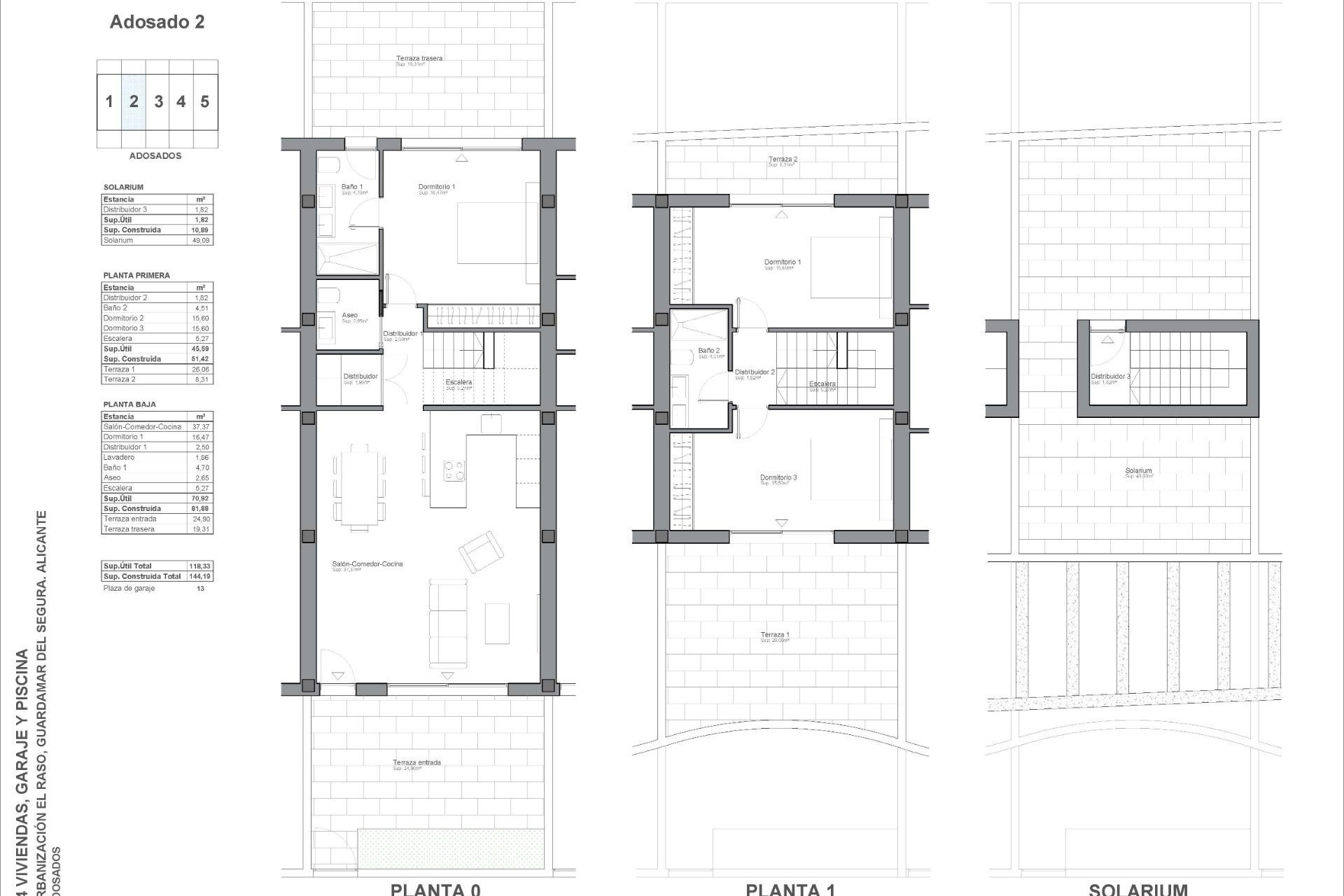 New Build - Villa / ikerházfél - Guardamar del Segura - El Raso