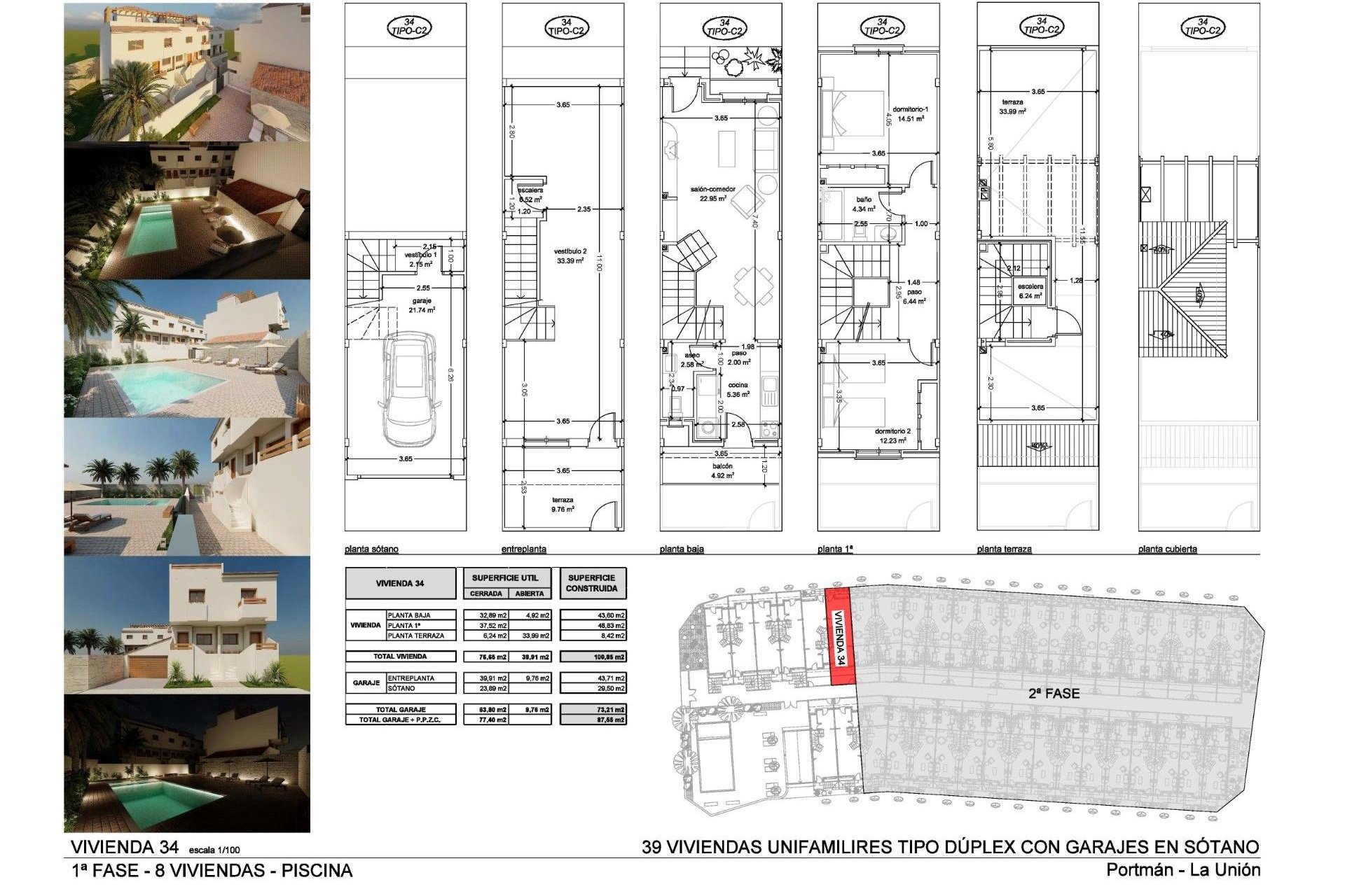 New Build - Villa / ikerházfél - La Union
