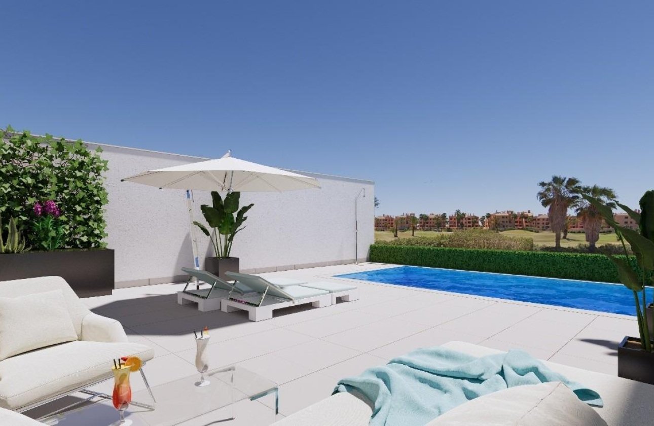 New Build - Villa / ikerházfél - Los Alcázares - Serena Golf