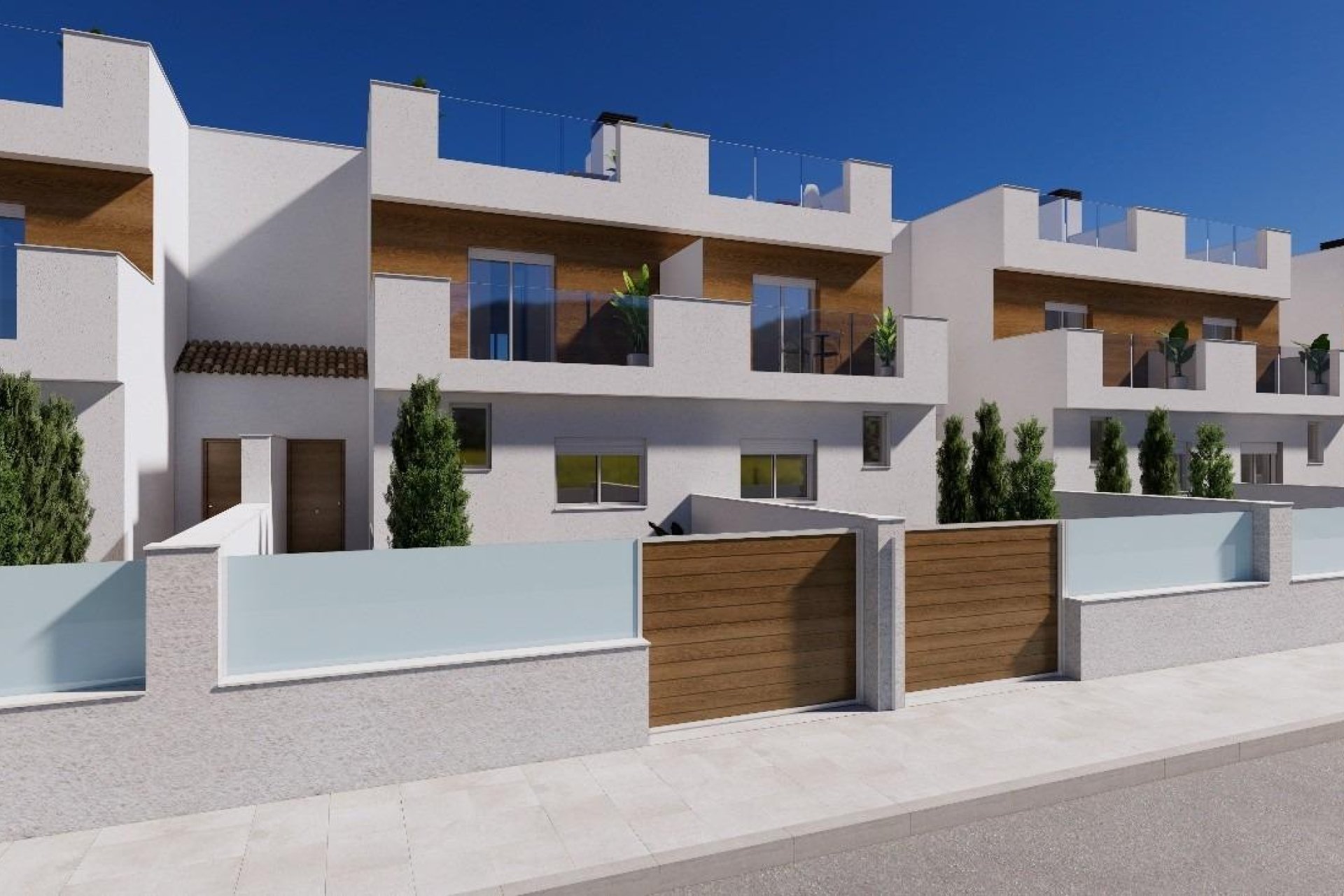 New Build - Villa / ikerházfél - Los Alcázares - Serena Golf