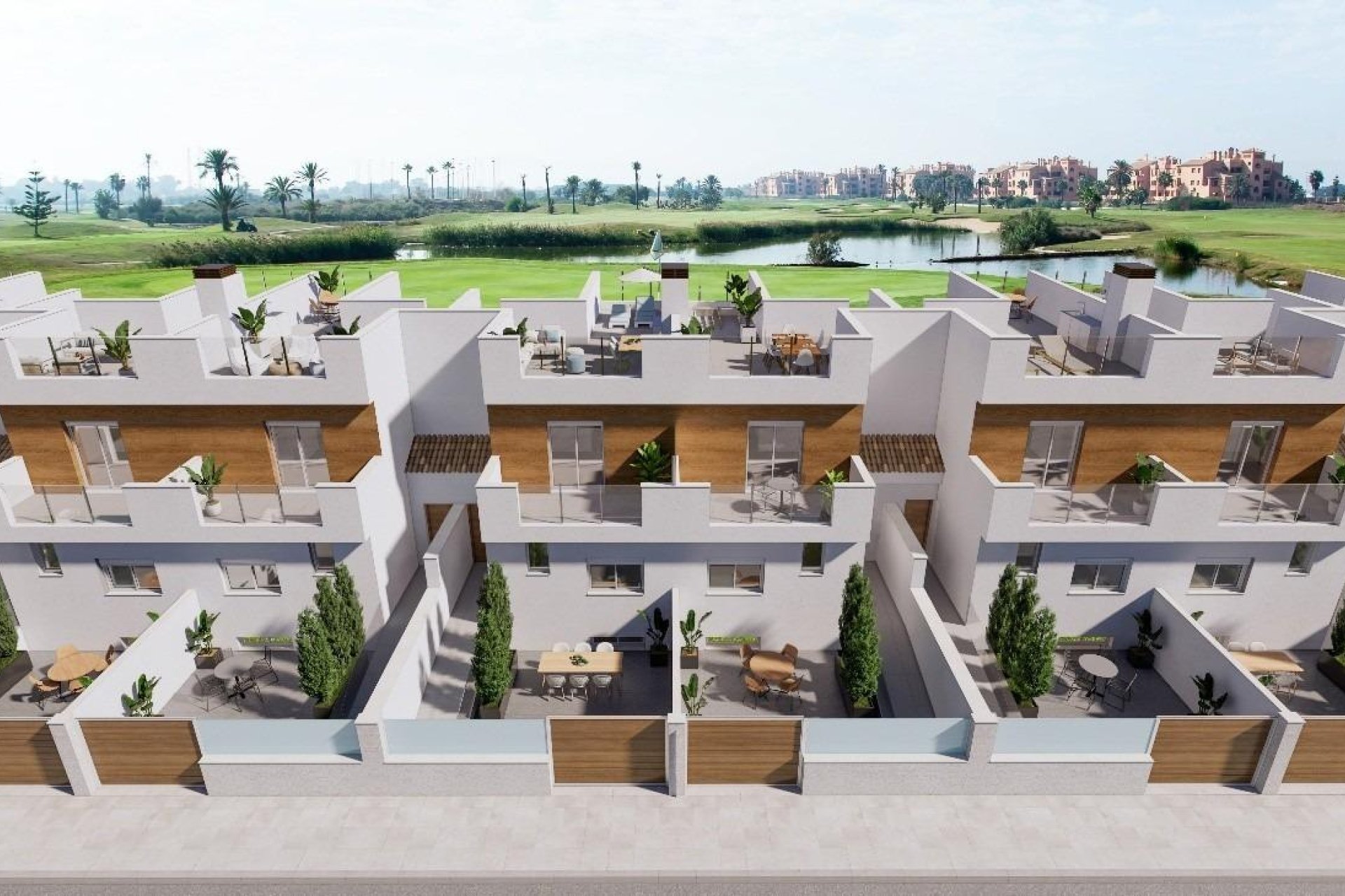 New Build - Villa / ikerházfél - Los Alcázares - Serena Golf