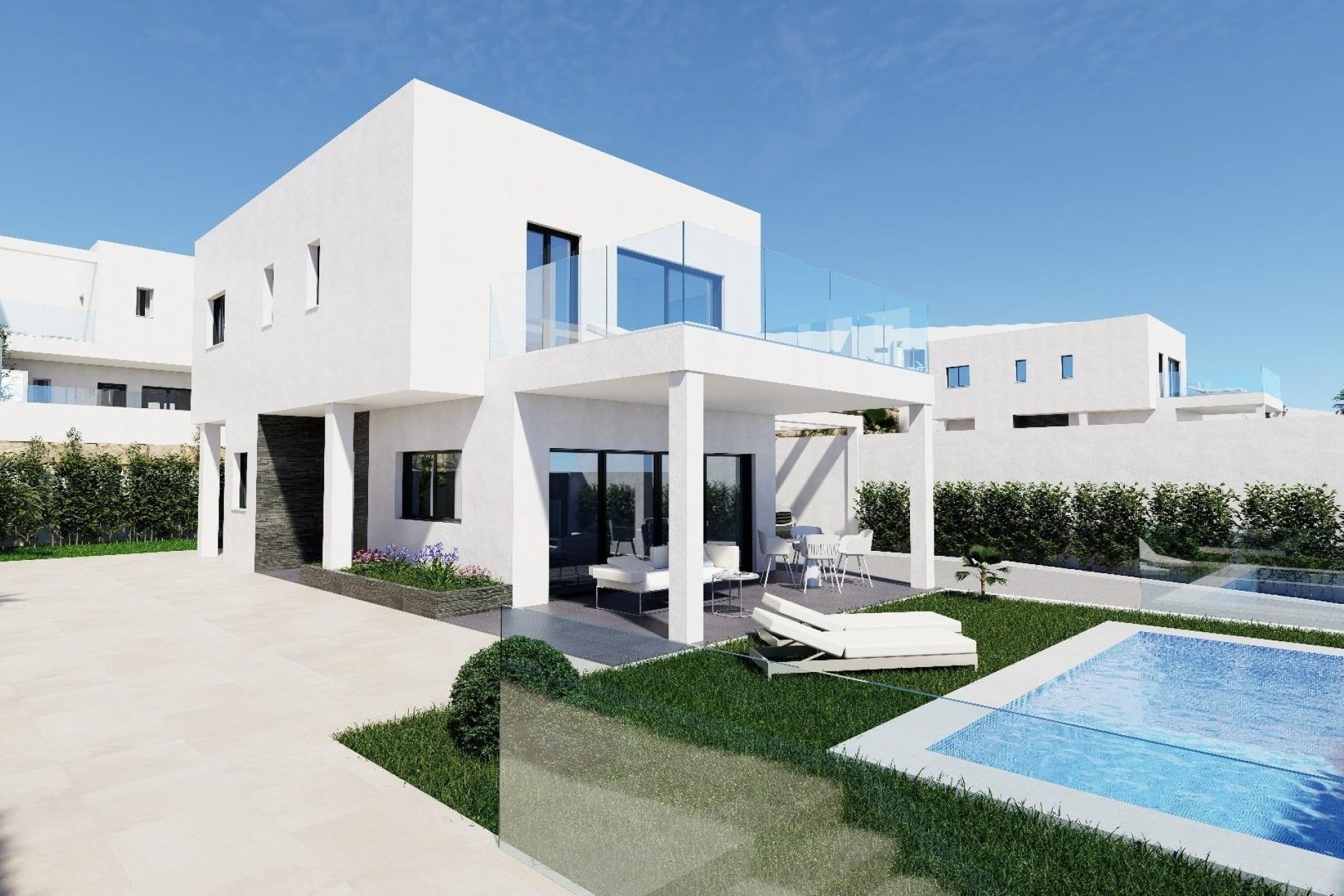 New Build - Villa / ikerházfél - Mojacar - Descargador