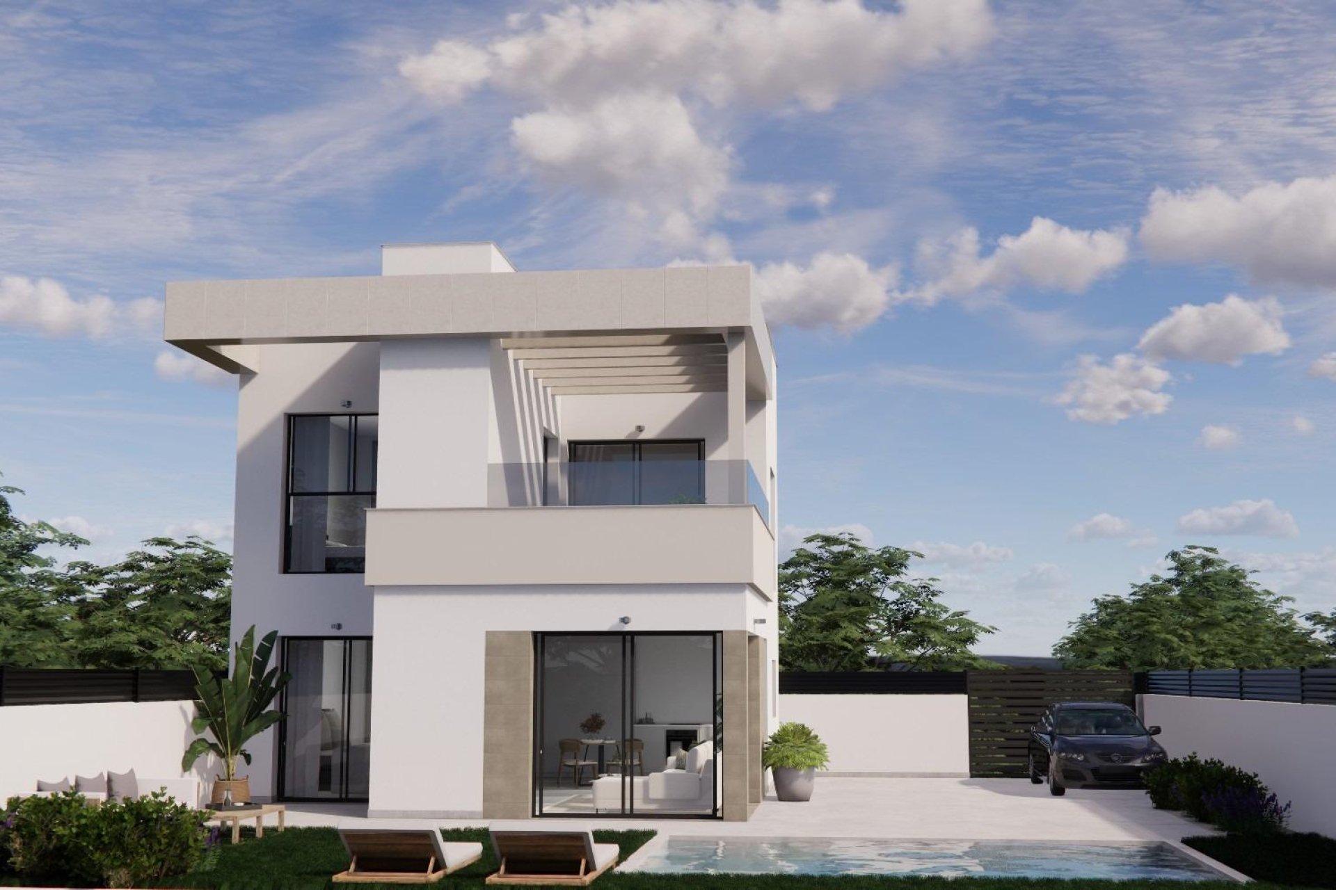 New Build - Villa / ikerházfél - Orihuela