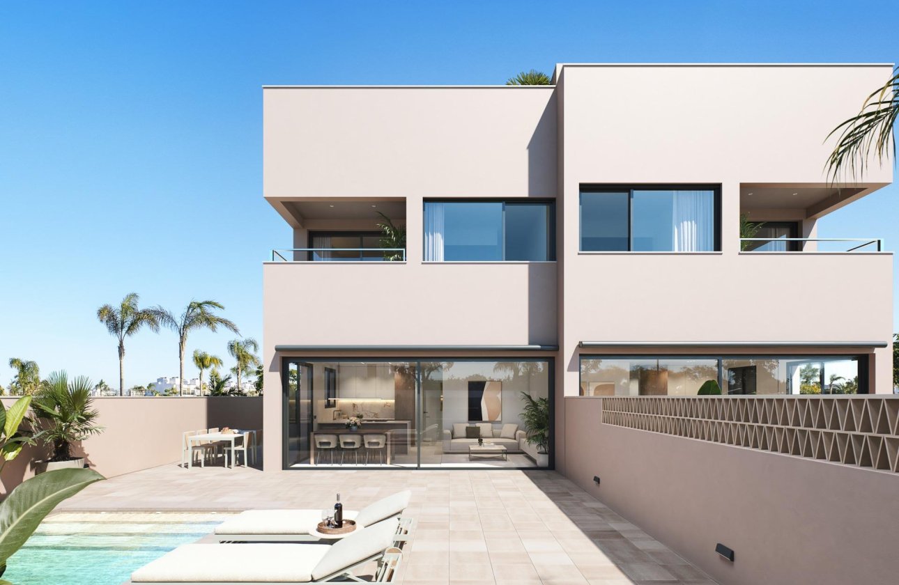 New Build - Villa / ikerházfél - Pilar de la Horadada
