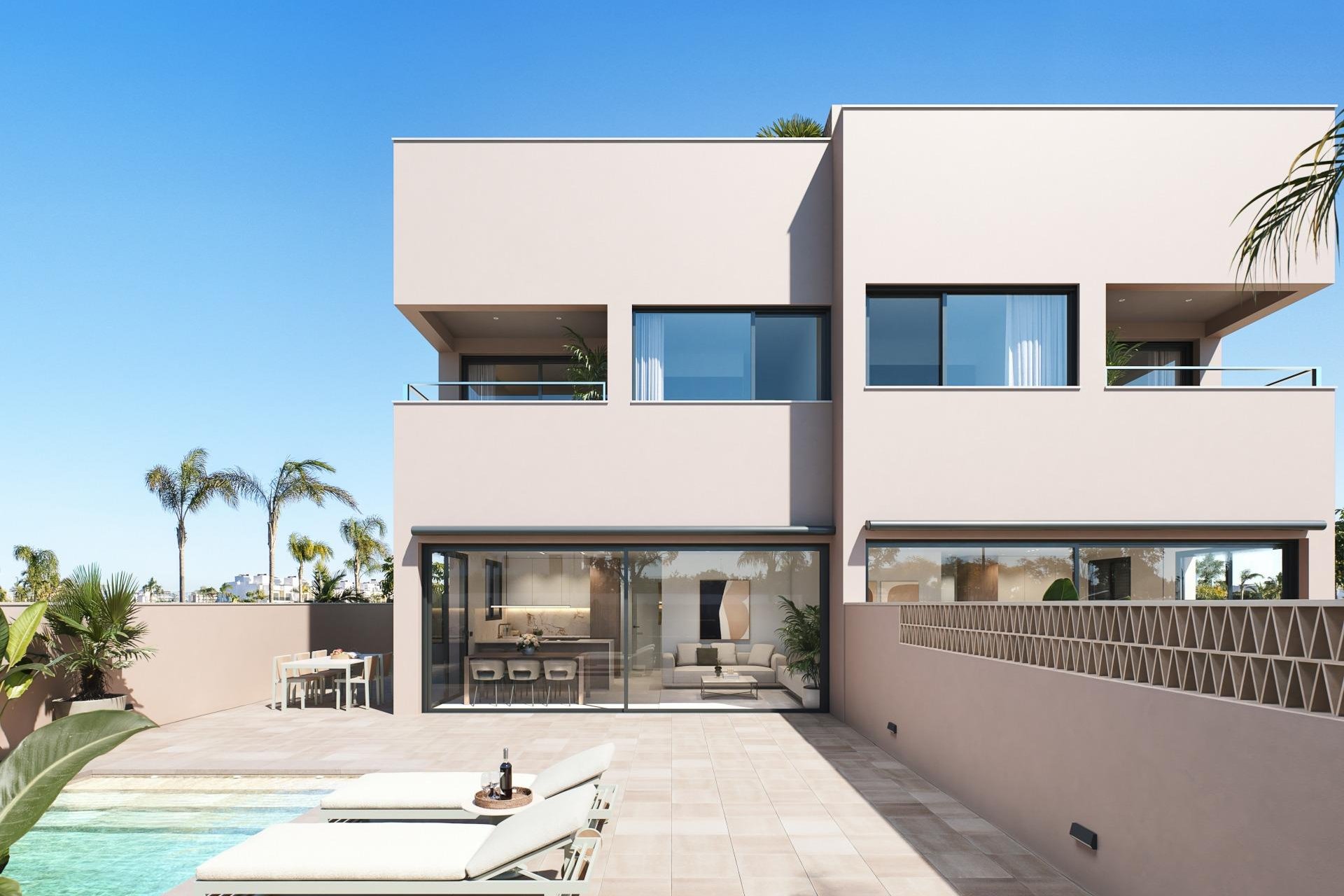 New Build - Villa / ikerházfél - Pilar de la Horadada
