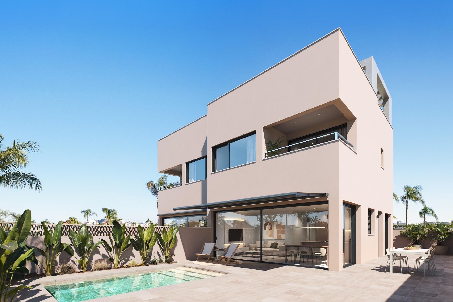 New Build - Villa / ikerházfél - Pilar de la Horadada