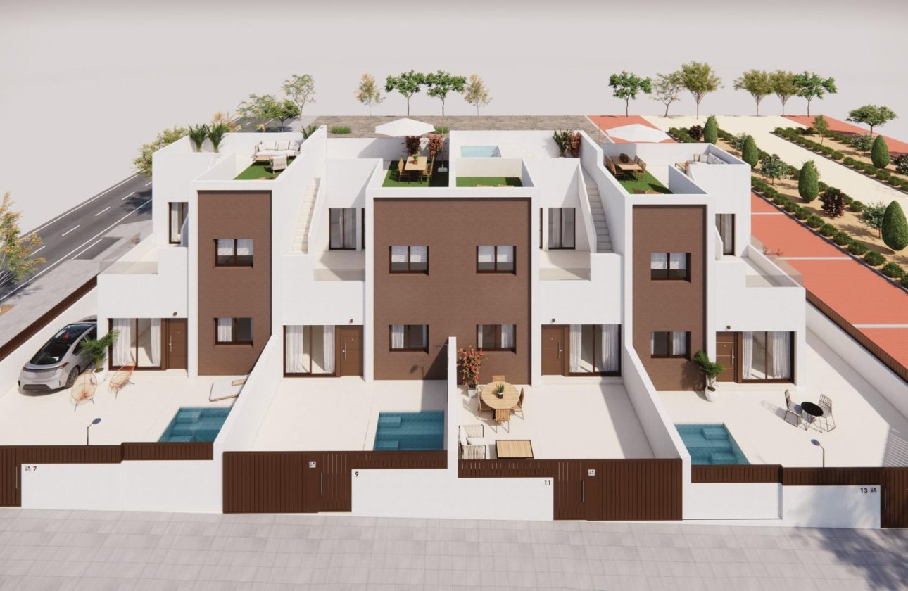 New Build - Villa / ikerházfél - Pilar de la Horadada