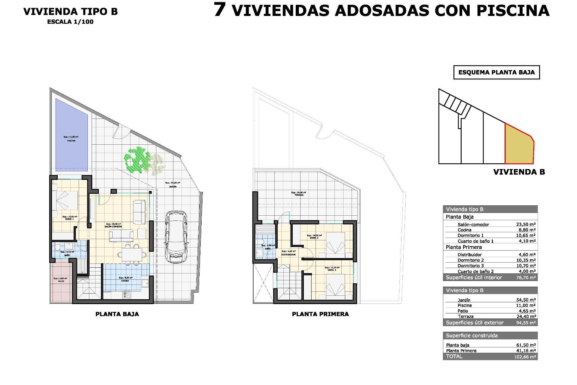 New Build - Villa / ikerházfél - Pilar de la Horadada