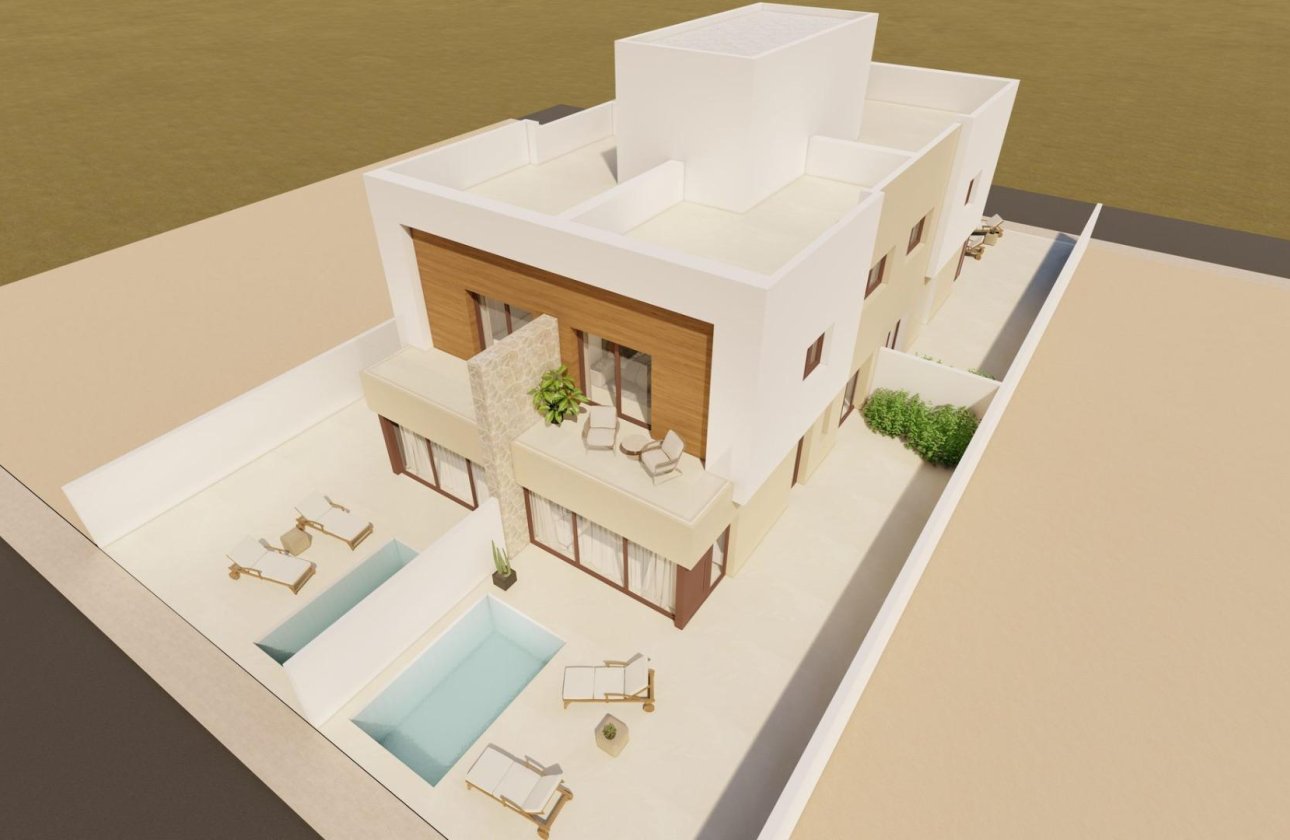 New Build - Villa / ikerházfél - San Javier - pueblo