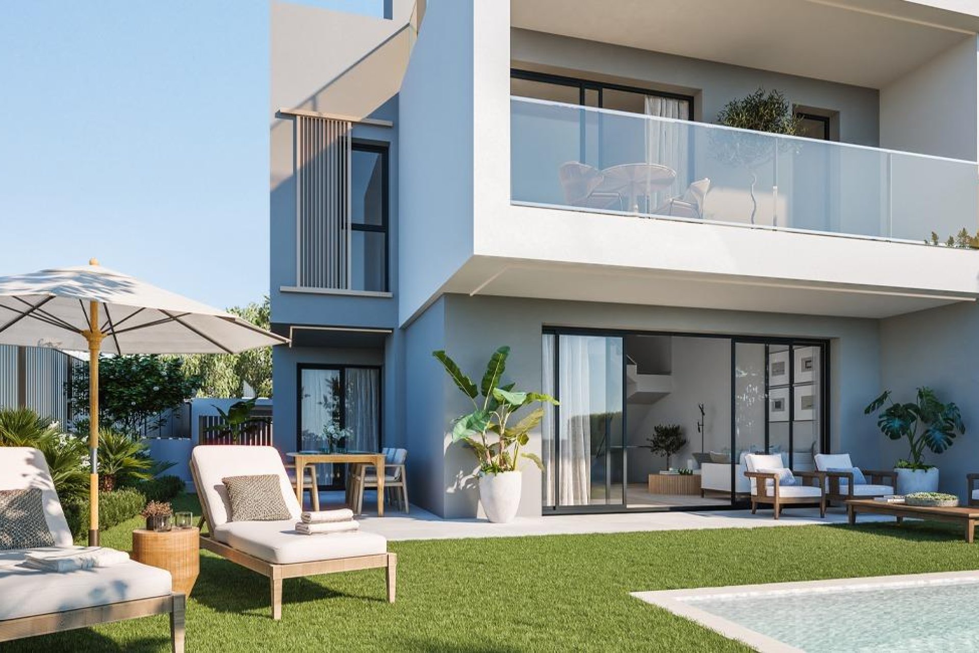 New Build - Villa / ikerházfél - San Juan Alicante