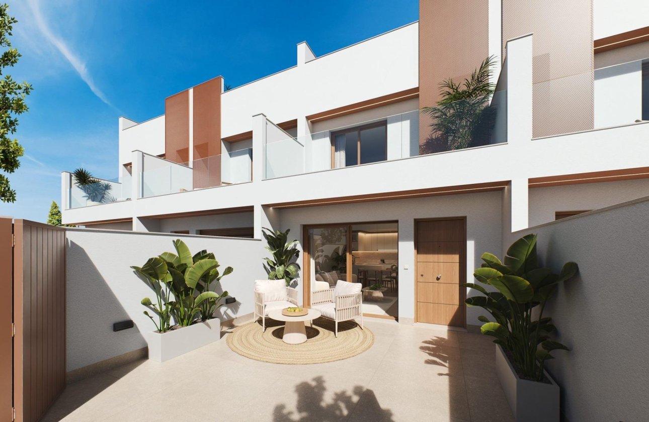 New Build - Villa / ikerházfél - San Pedro del Pinatar - Pueblo