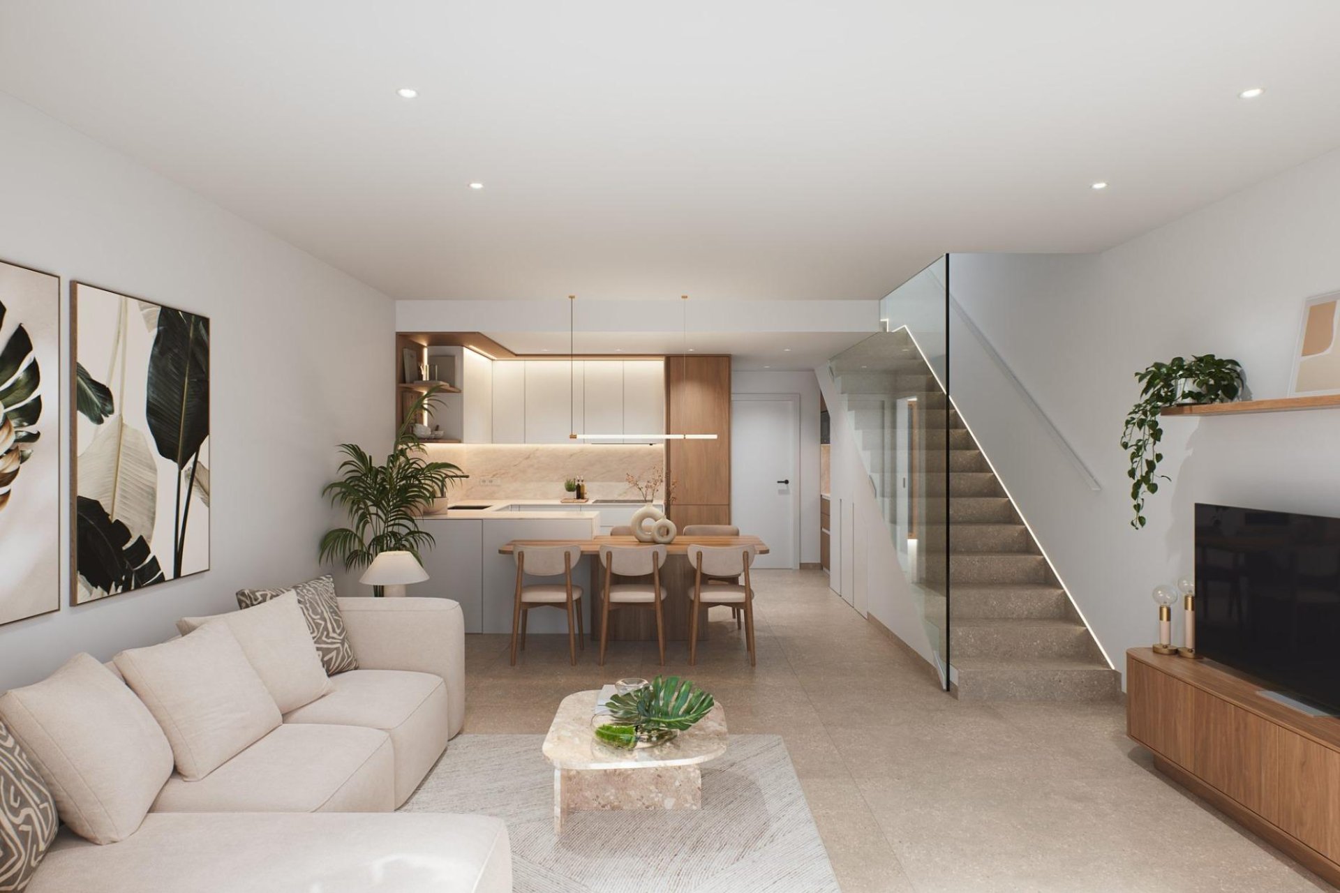 New Build - Villa / ikerházfél - San Pedro del Pinatar - Pueblo