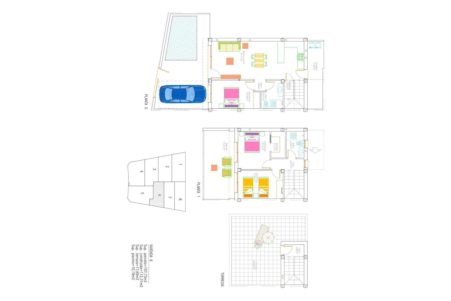 New Build - Villa / ikerházfél - San Pedro del Pinatar