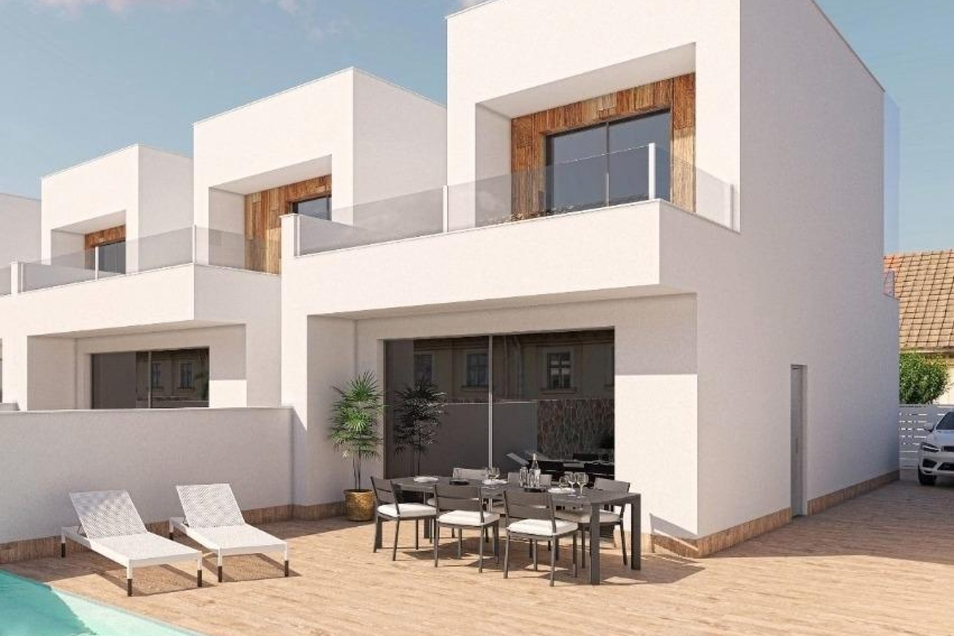 New Build - Villa / ikerházfél - San Pedro del Pinatar