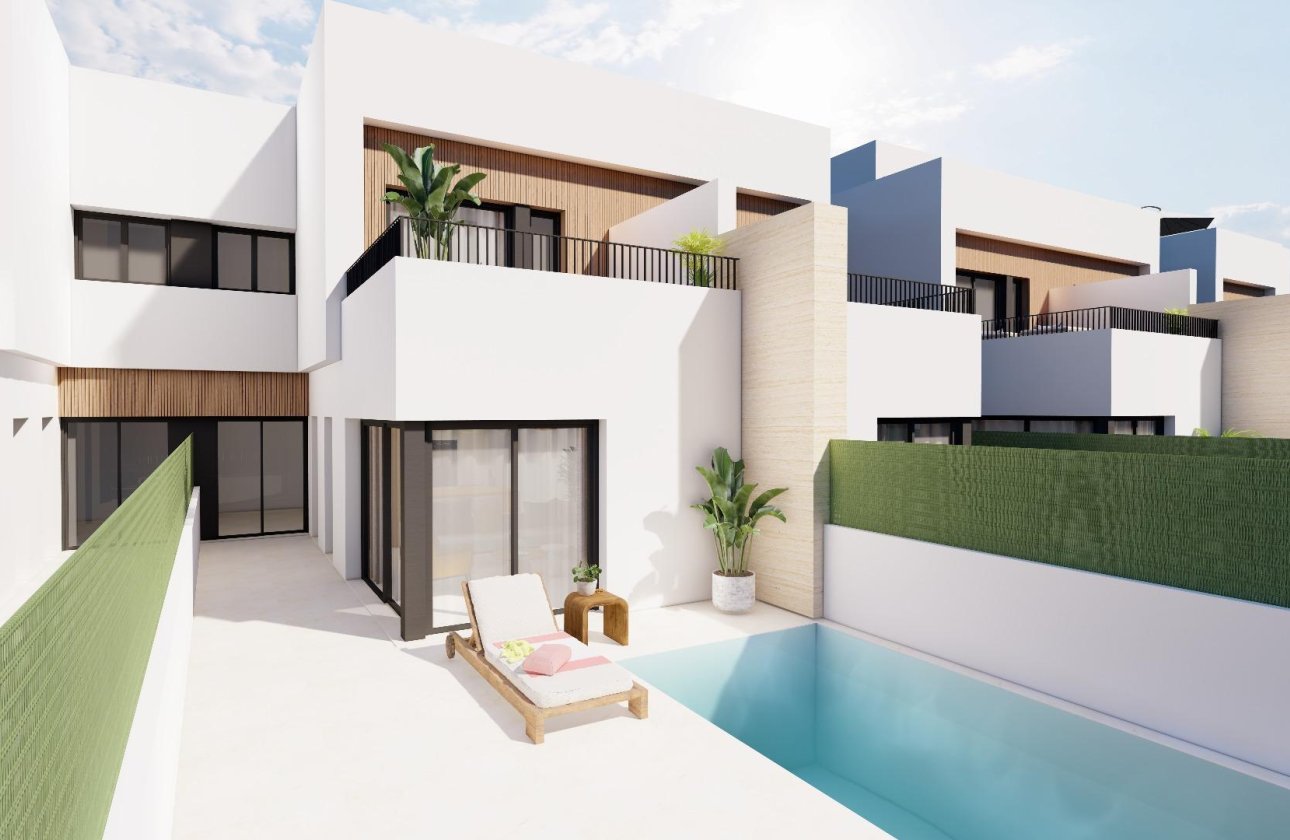 New Build - Villa / ikerházfél - Santiago de la Ribera