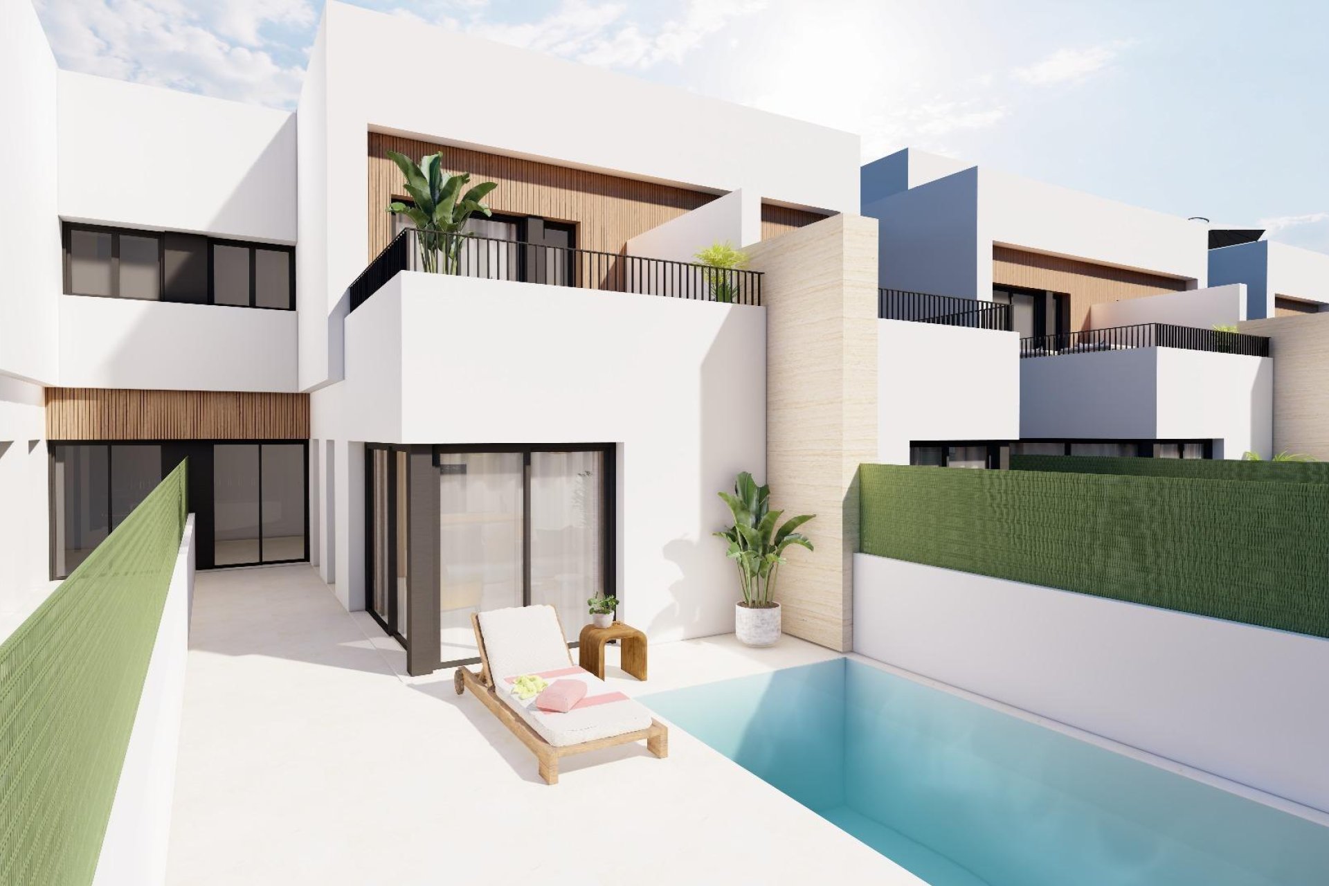 New Build - Villa / ikerházfél - Santiago de la Ribera