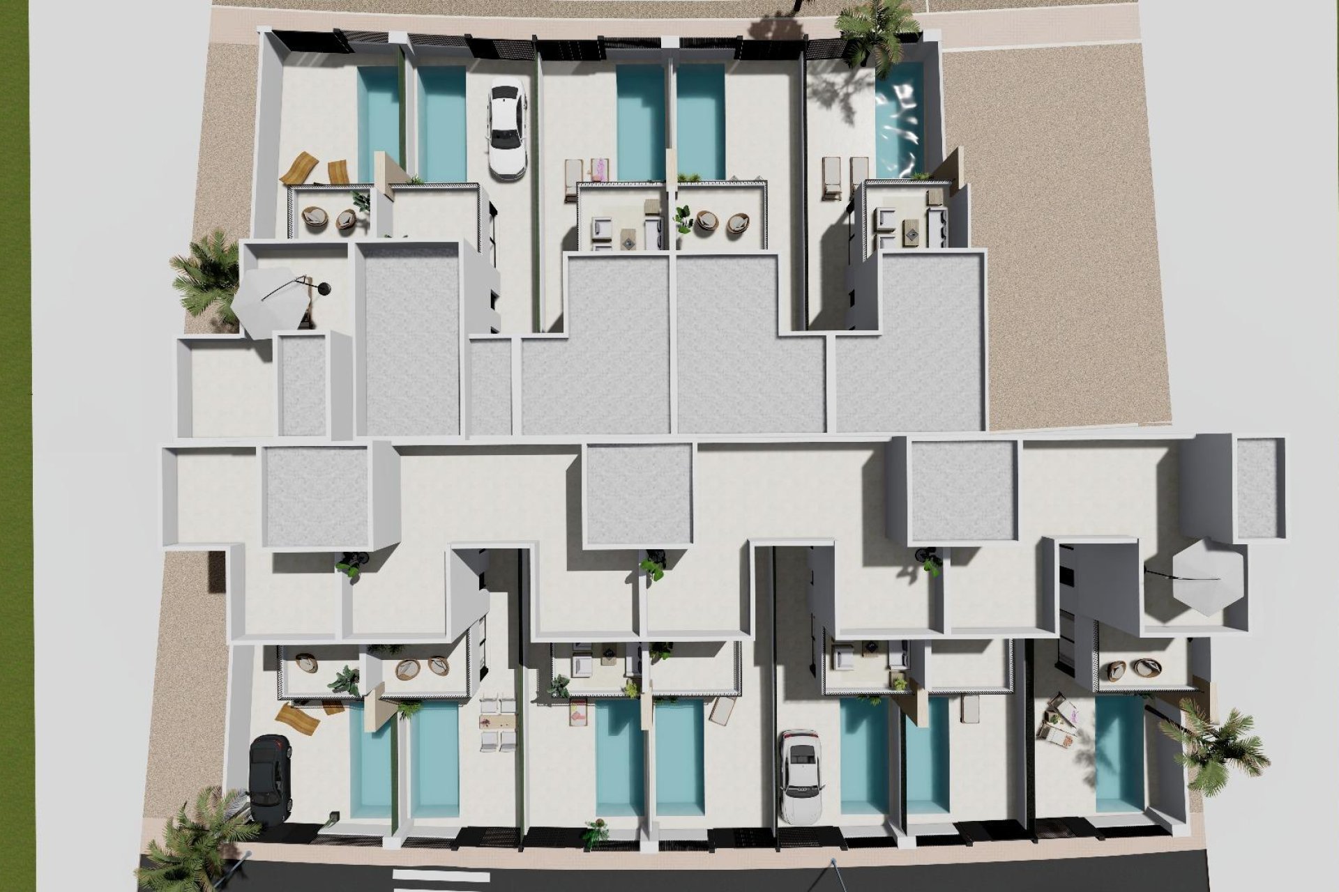 New Build - Villa / ikerházfél - Santiago de la Ribera
