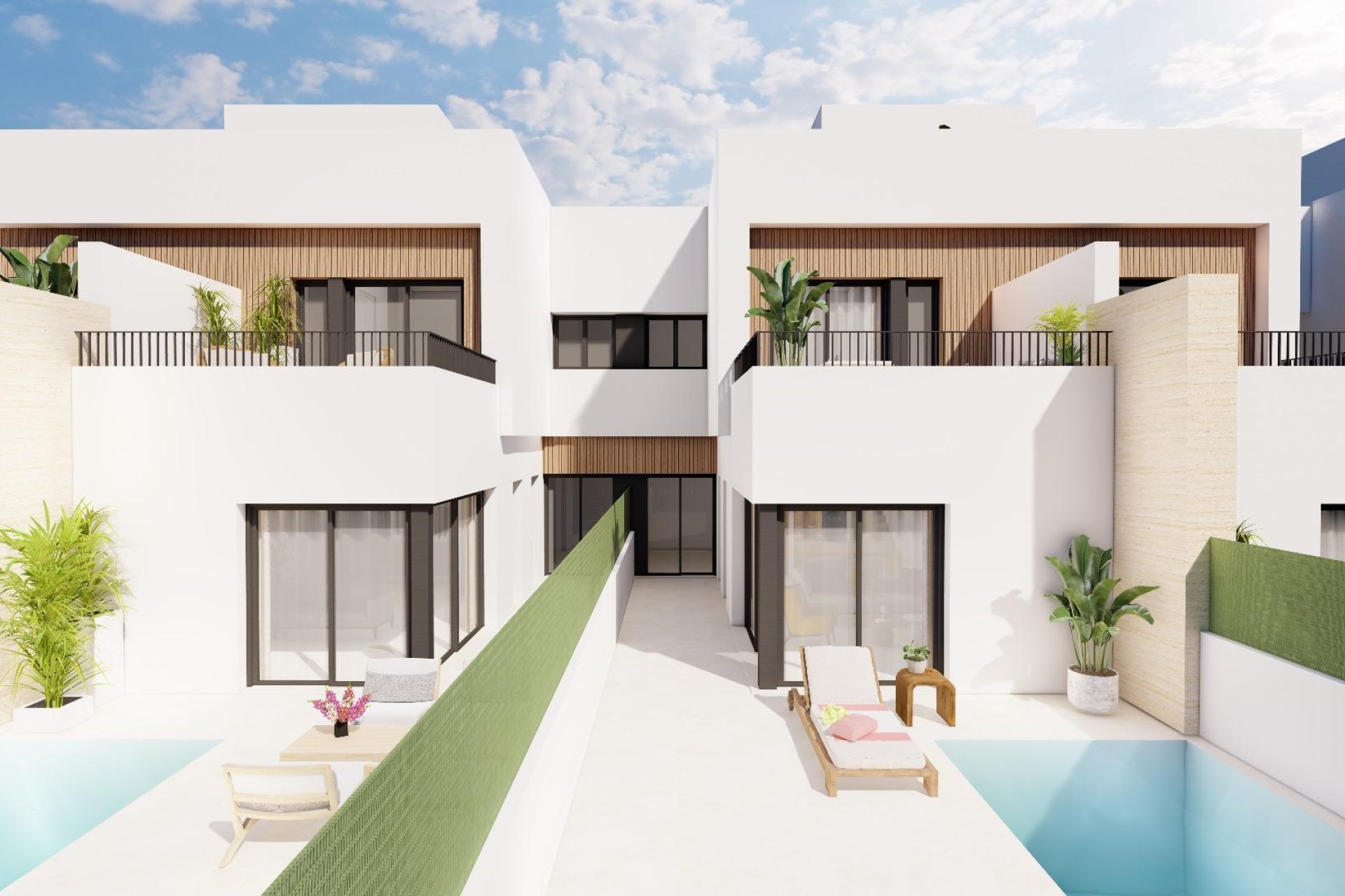 New Build - Villa / ikerházfél - Santiago de la Ribera