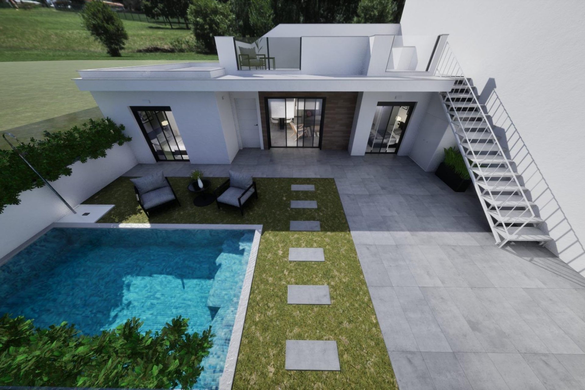 New Build - Villa / ikerházfél - Torre Pacheco - pueblo