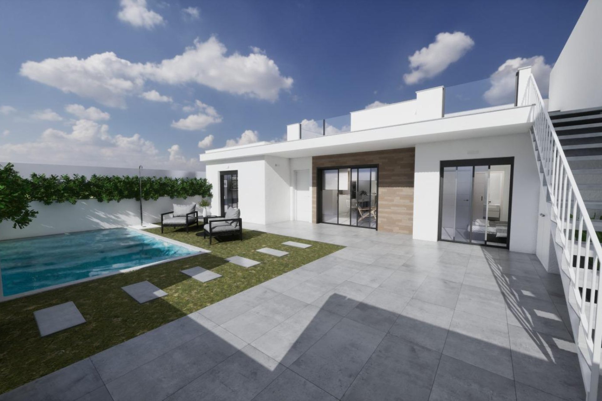 New Build - Villa / ikerházfél - Torre Pacheco - pueblo