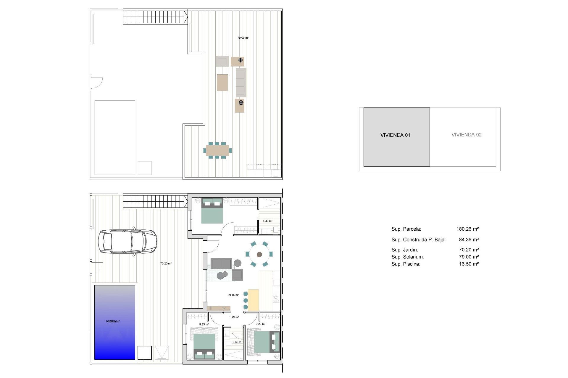 New Build - Villa / ikerházfél - Torre Pacheco - pueblo